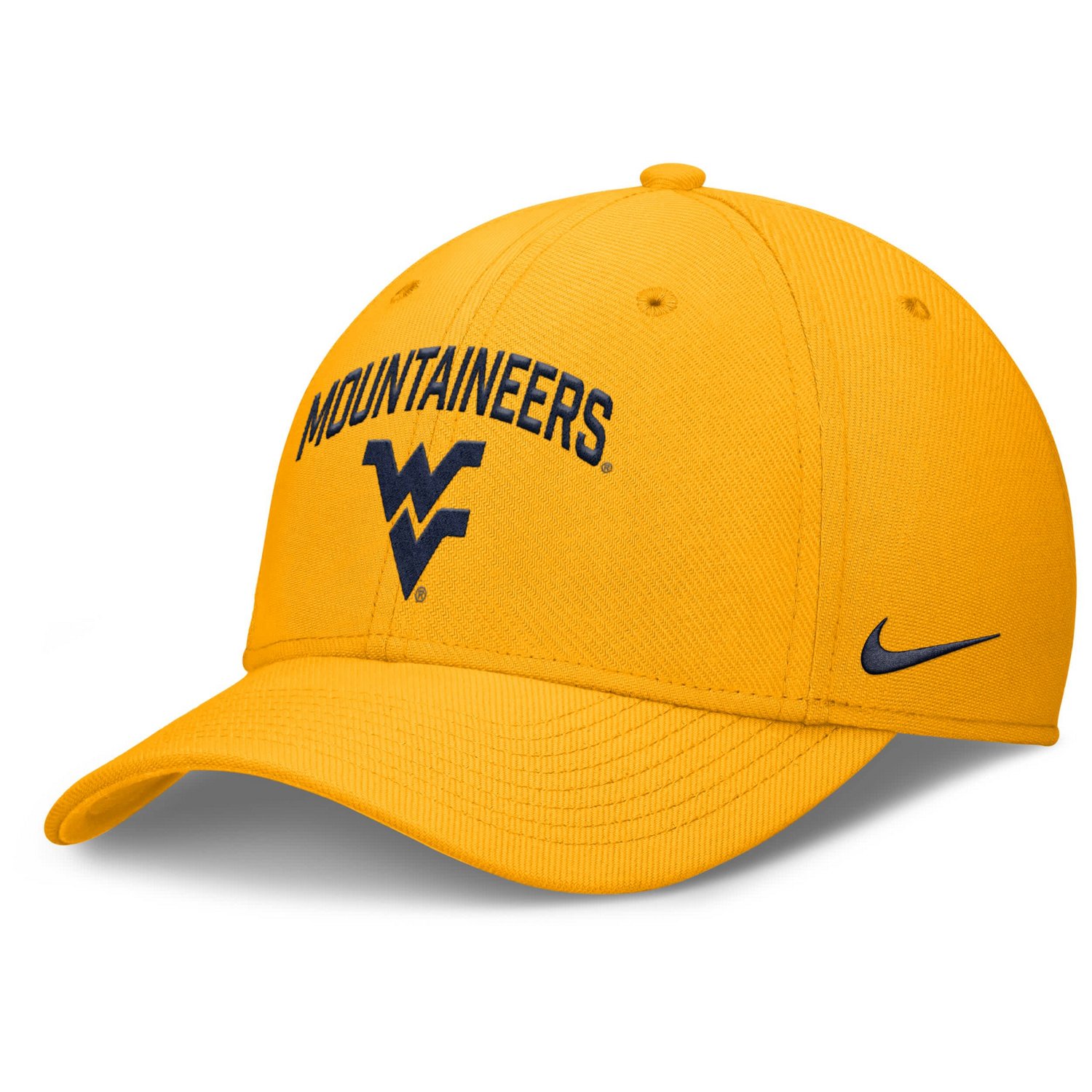 Nike West Virginia Mountaineers 2025 On-Field Rise Performance Flex Hat