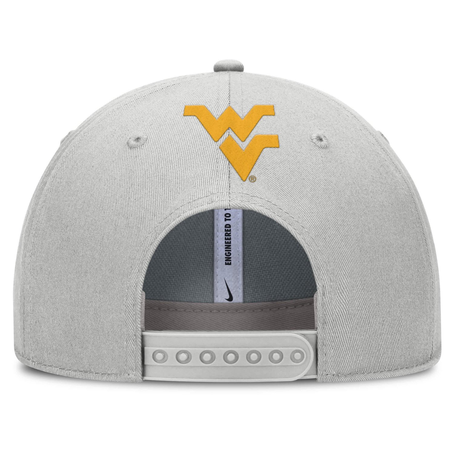 Nike West Virginia Mountaineers 2025 Sideline Dust Pinched Rise Adjustable Hat