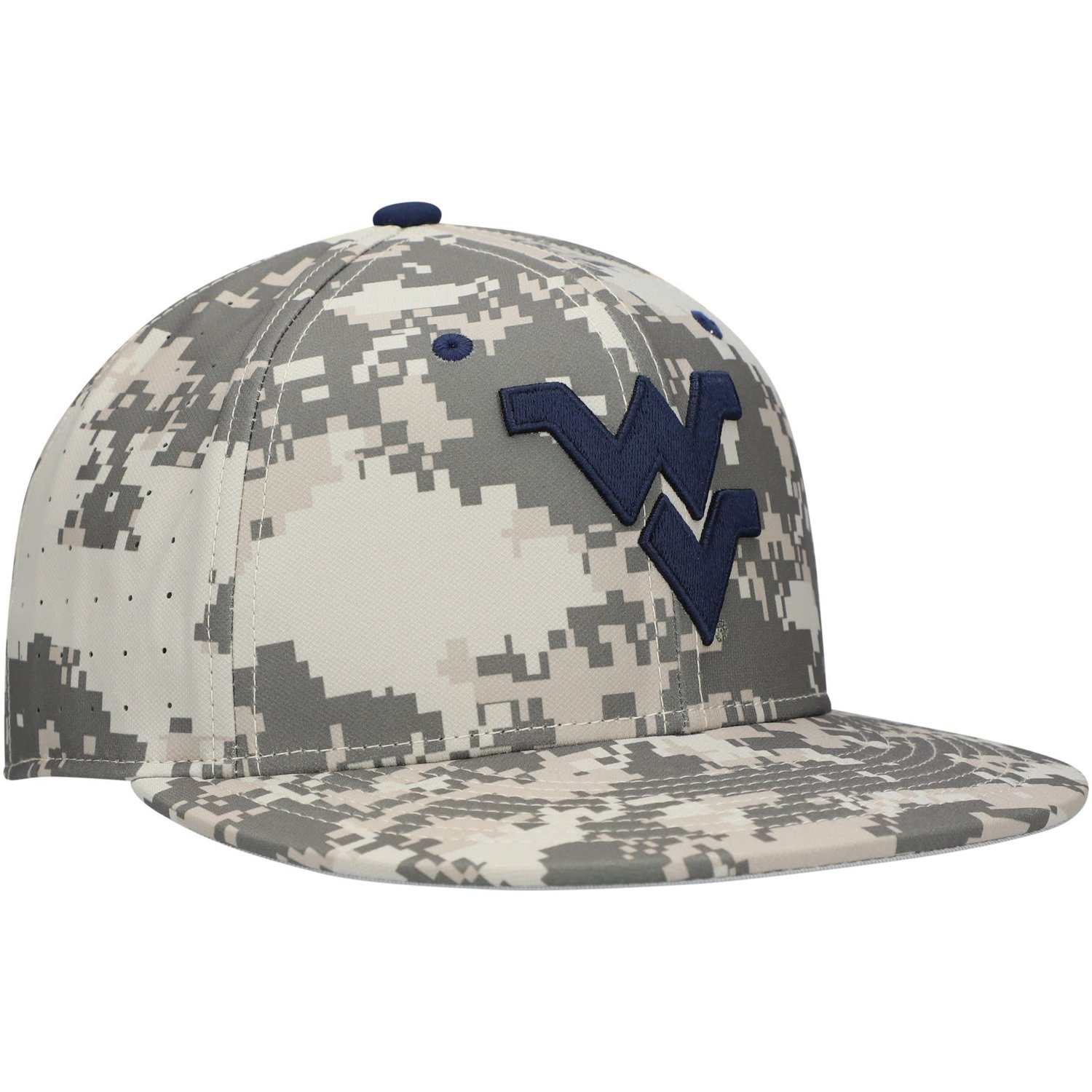 Nike West Virginia Mountaineers Aero True Baseball Performance Fitted Hat - view number 3