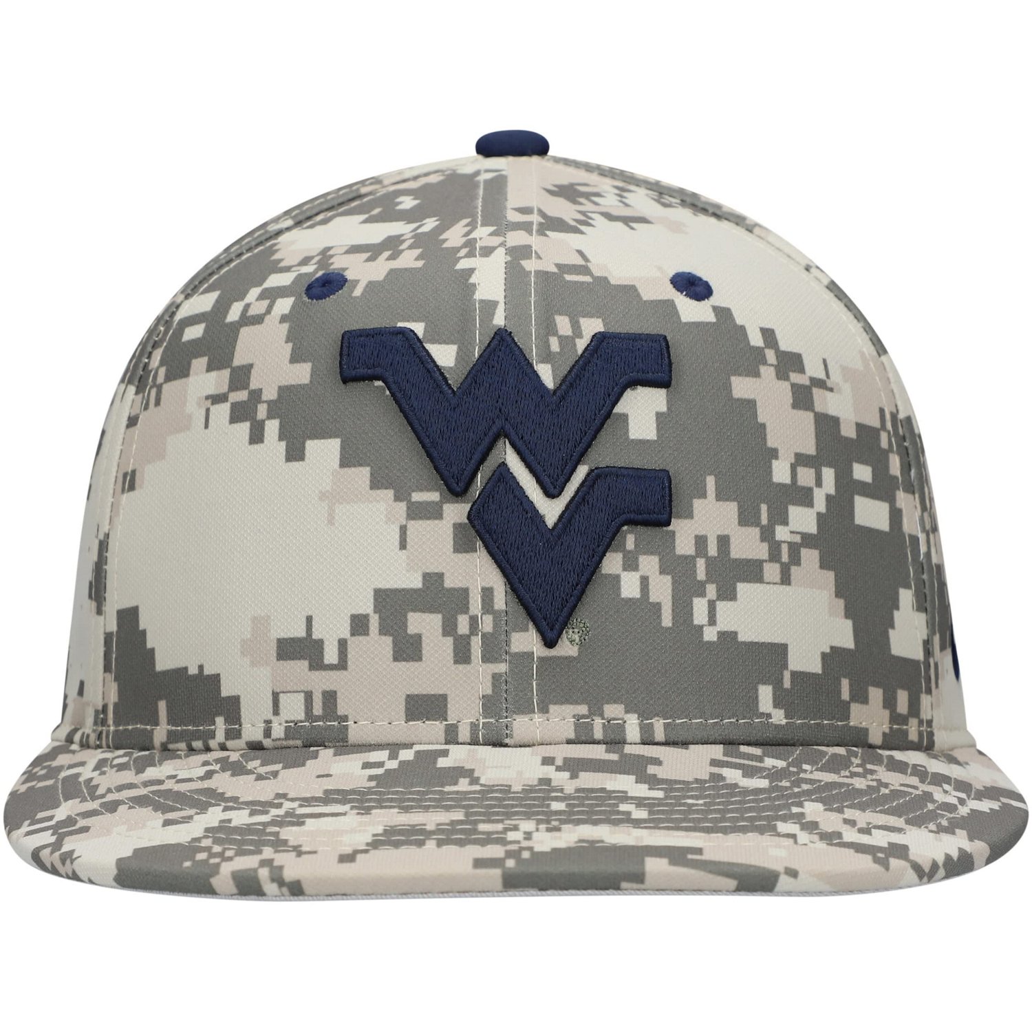 Nike West Virginia Mountaineers Aero True Baseball Performance Fitted Hat - view number 2