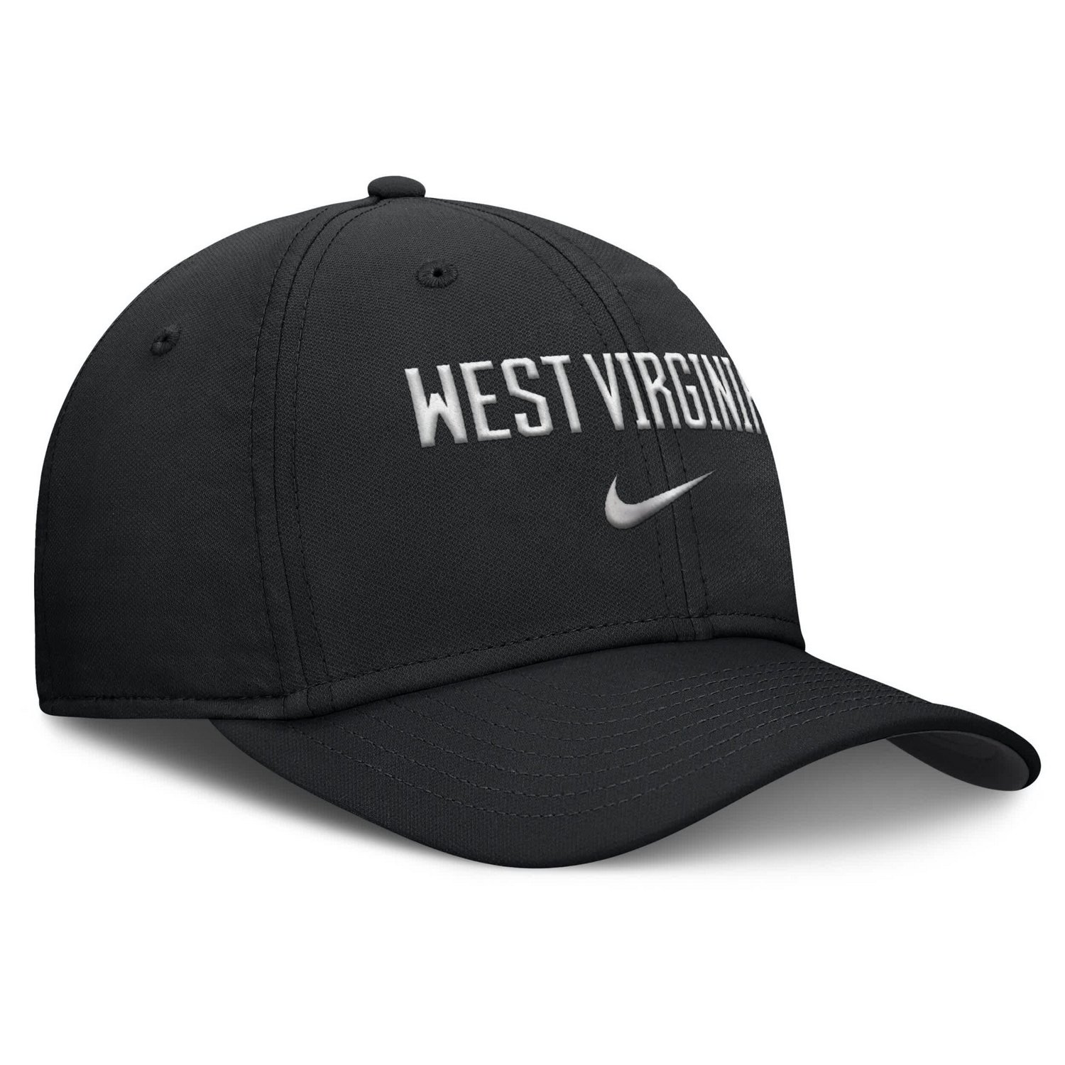 Nike West Virginia Mountaineers Alternate Logo Rise Dri-FIT Flex Hat - view number 3