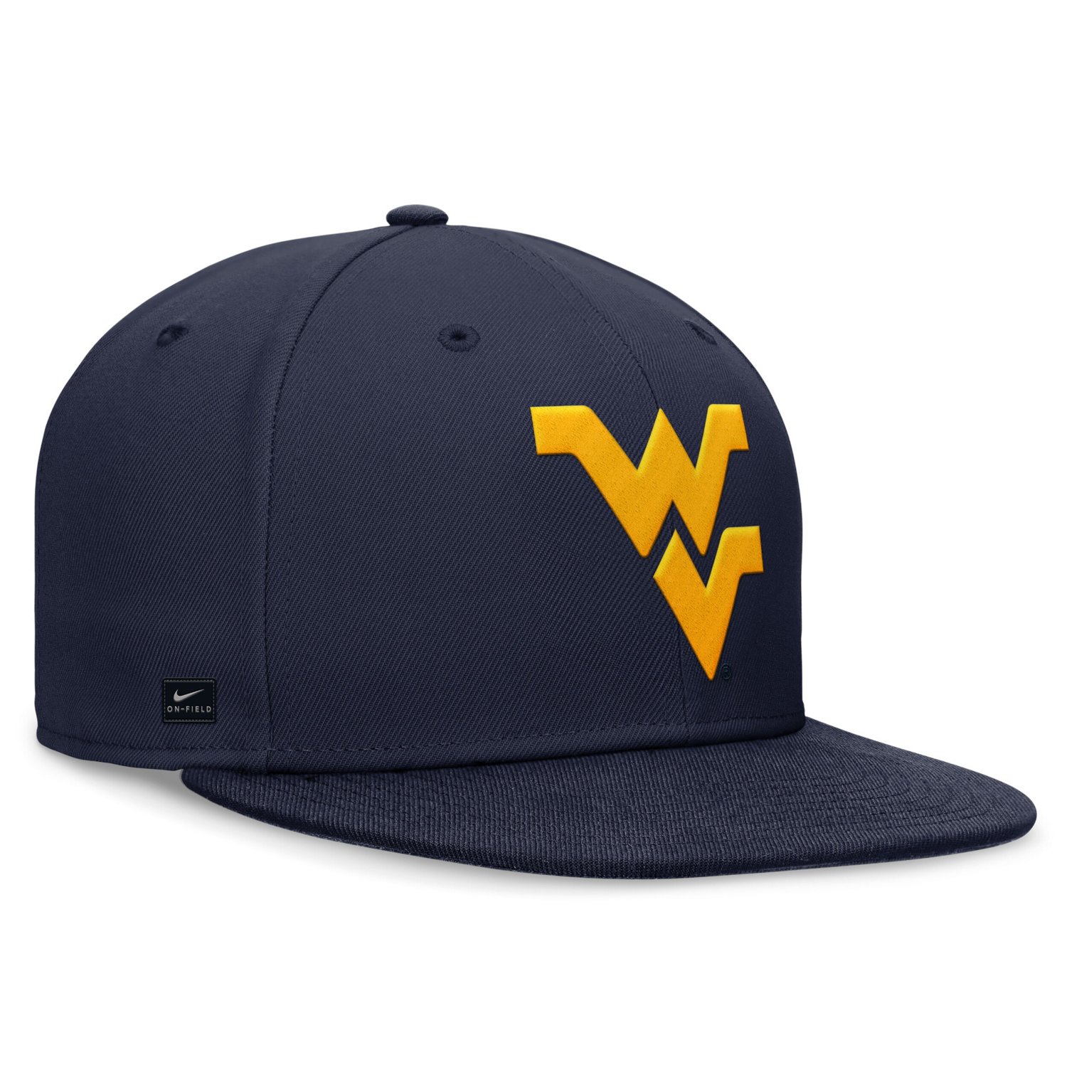 Nike West Virginia Mountaineers On-Field Pro Fitted Hat                                                                          - view number 3