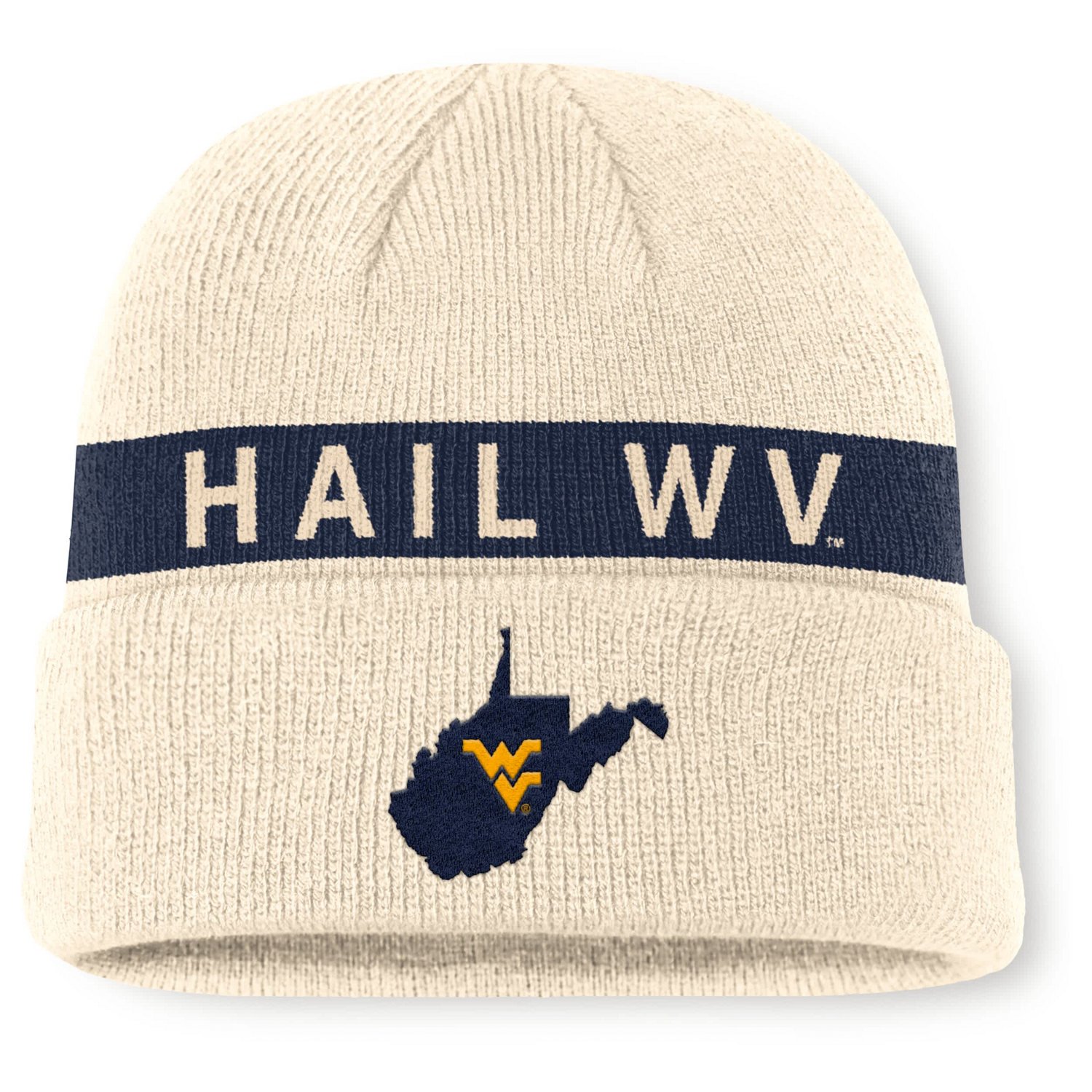 Nike West Virginia Mountaineers Peak Primetime Utility Cuffed Knit Hat