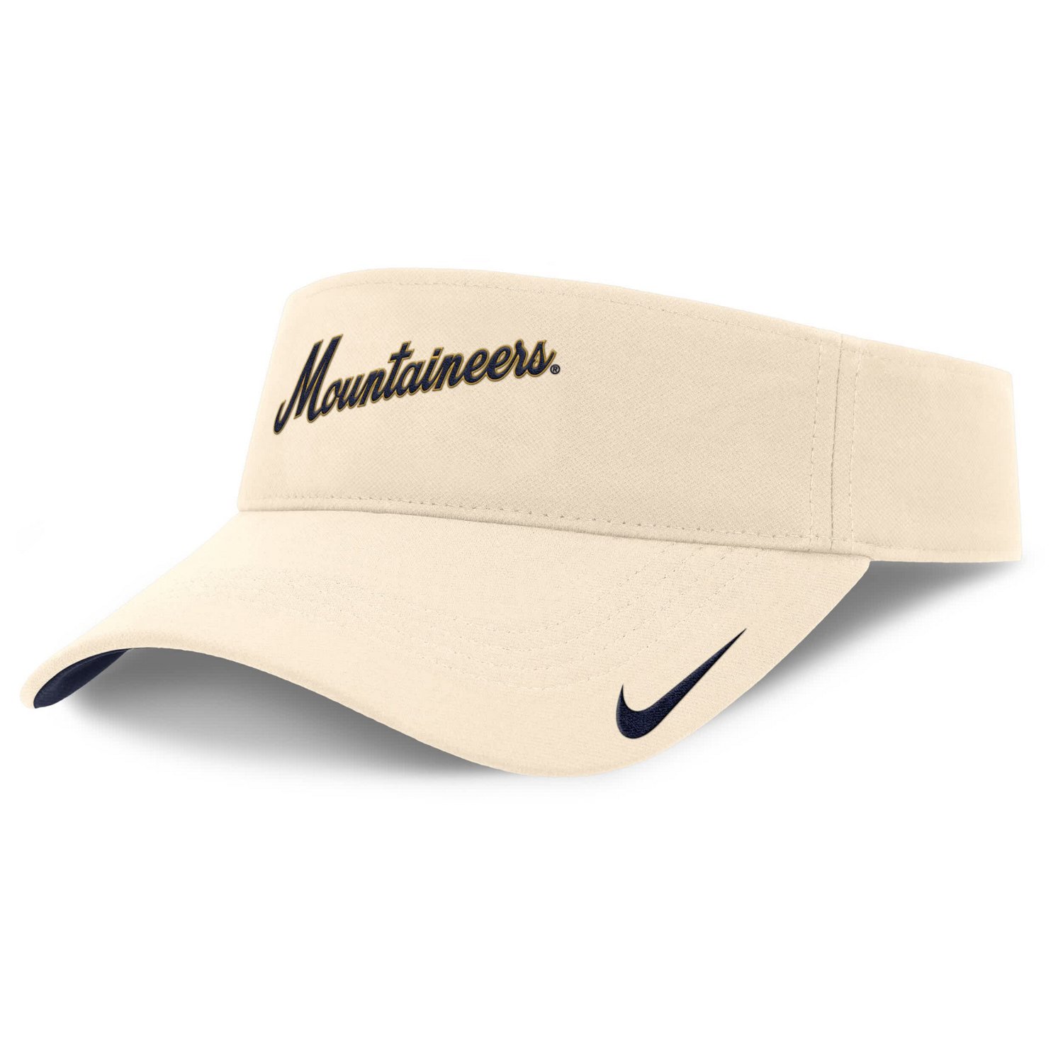 Nike West Virginia Mountaineers Primetime Ace Adjustable Visor                                                                   - view number 3
