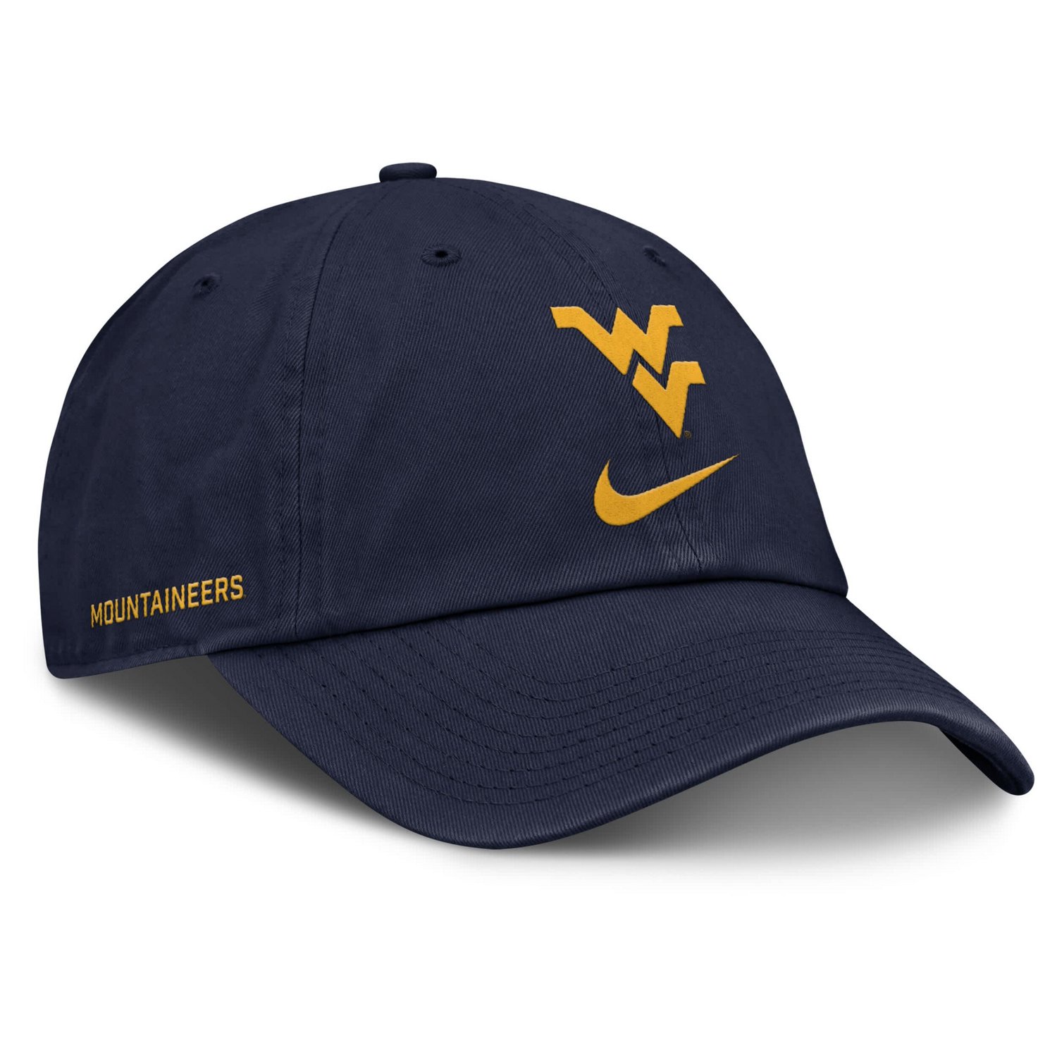 Nike West Virginia Mountaineers Primetime Club Adjustable Hat