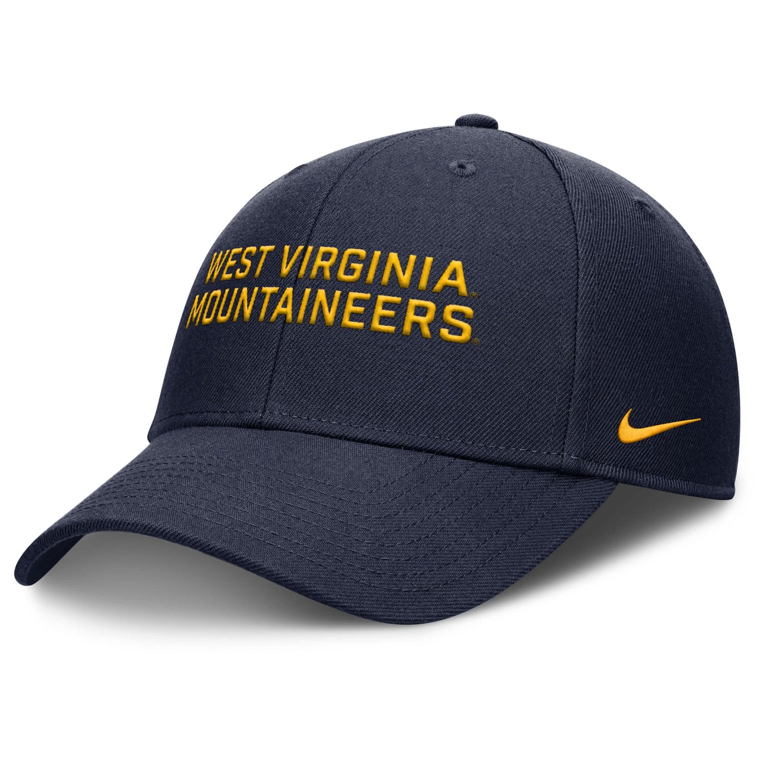 Nike West Virginia Mountaineers Rise Practice Adjustable Hat
