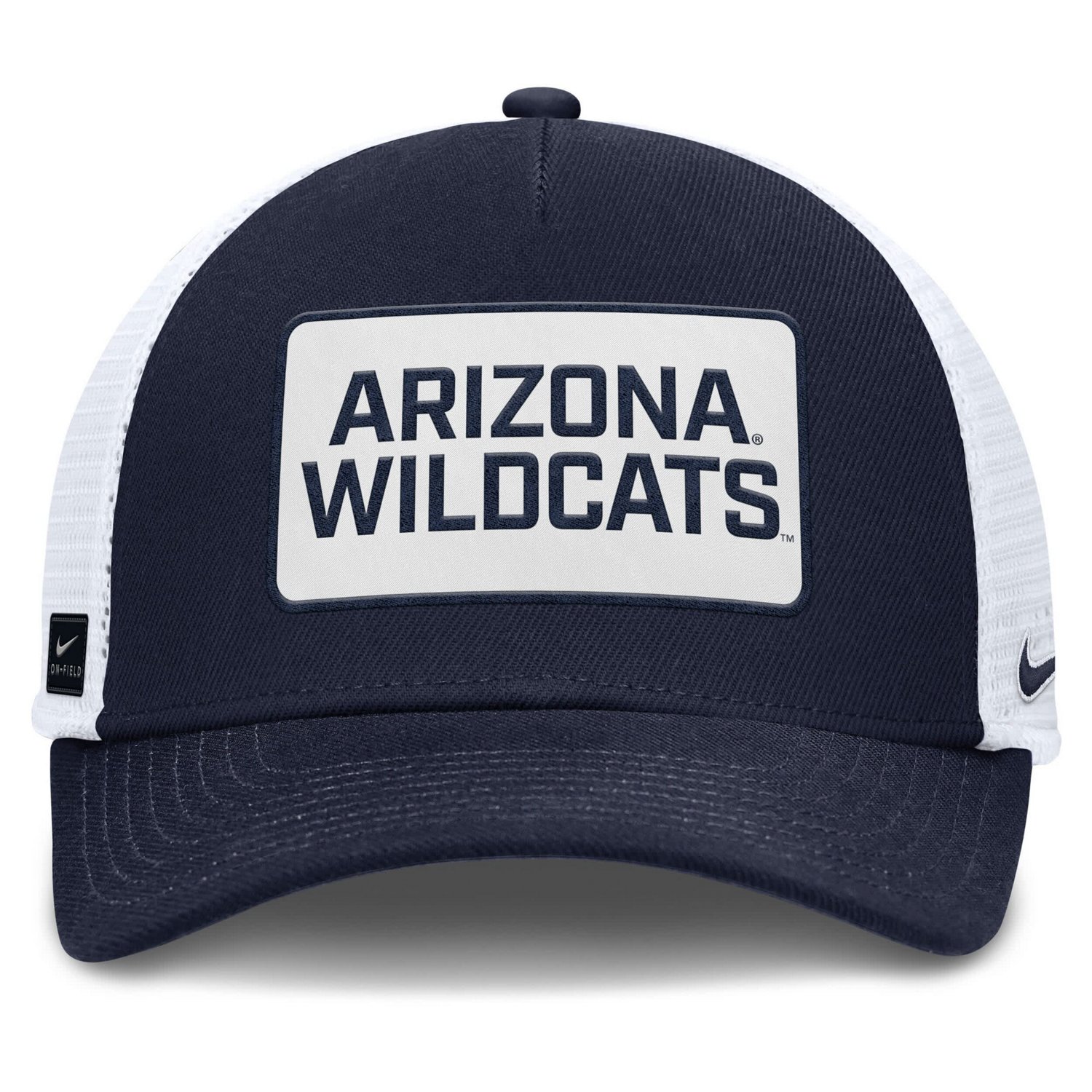 Nike White Arizona Wildcats 2025 On-Field Rise Patch Trucker Adjustable Hat - view number 2
