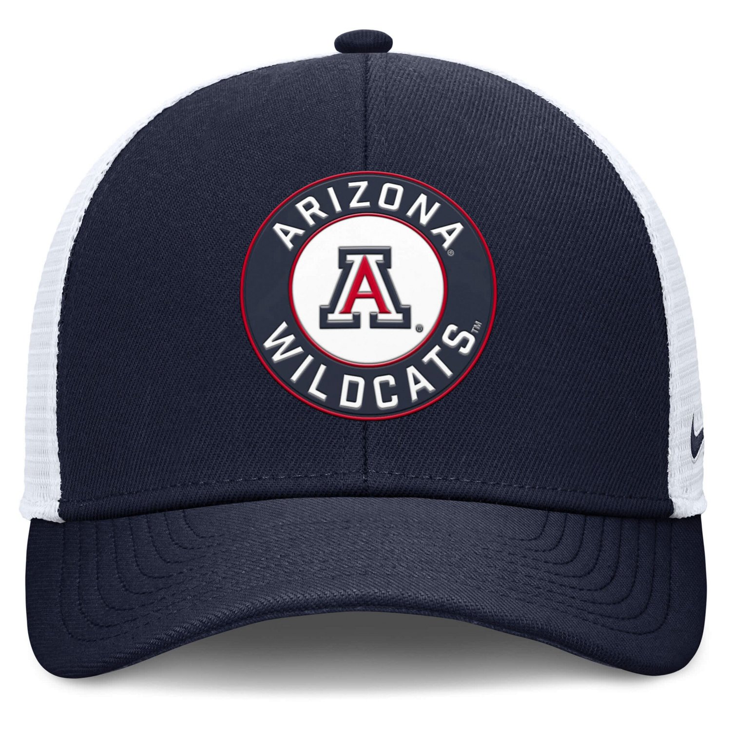 Nike White Arizona Wildcats Rise Primetime Performance Trucker Adjustable Hat - view number 2
