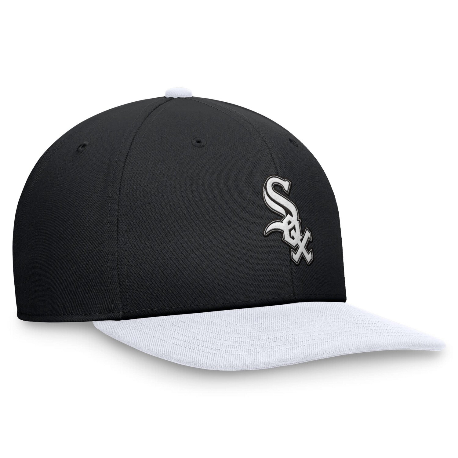 Nike White Chicago White Sox Two-Tone Snapback Hat - view number 3