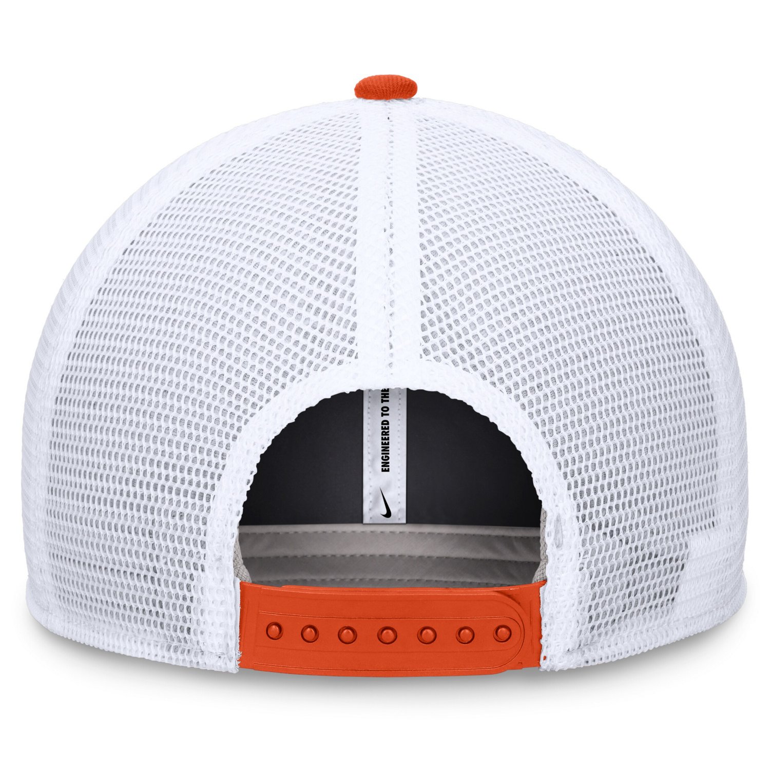 Nike White Clemson Tigers Legacy Rise Mascot Trucker Adjustable Hat                                                              - view number 4