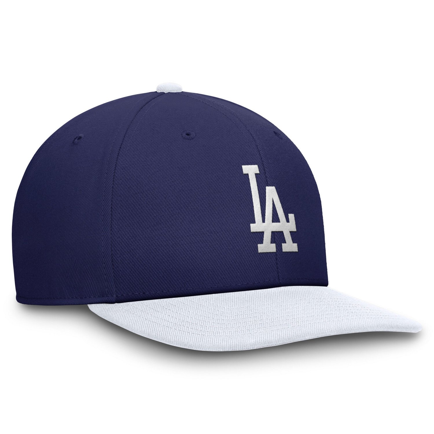 Nike White Los Angeles Dodgers Pro Dri-FIT Snapback Hat