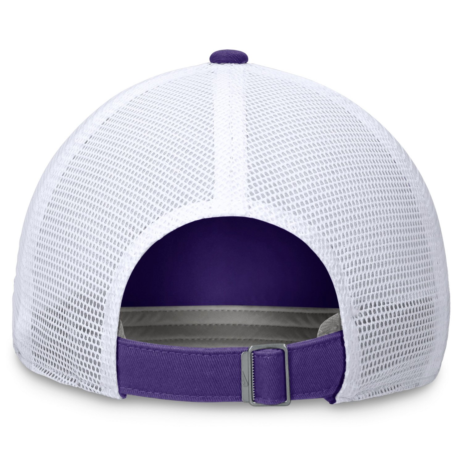 Nike /White LSU Tigers Primetime Club Trucker Adjustable Hat - view number 4