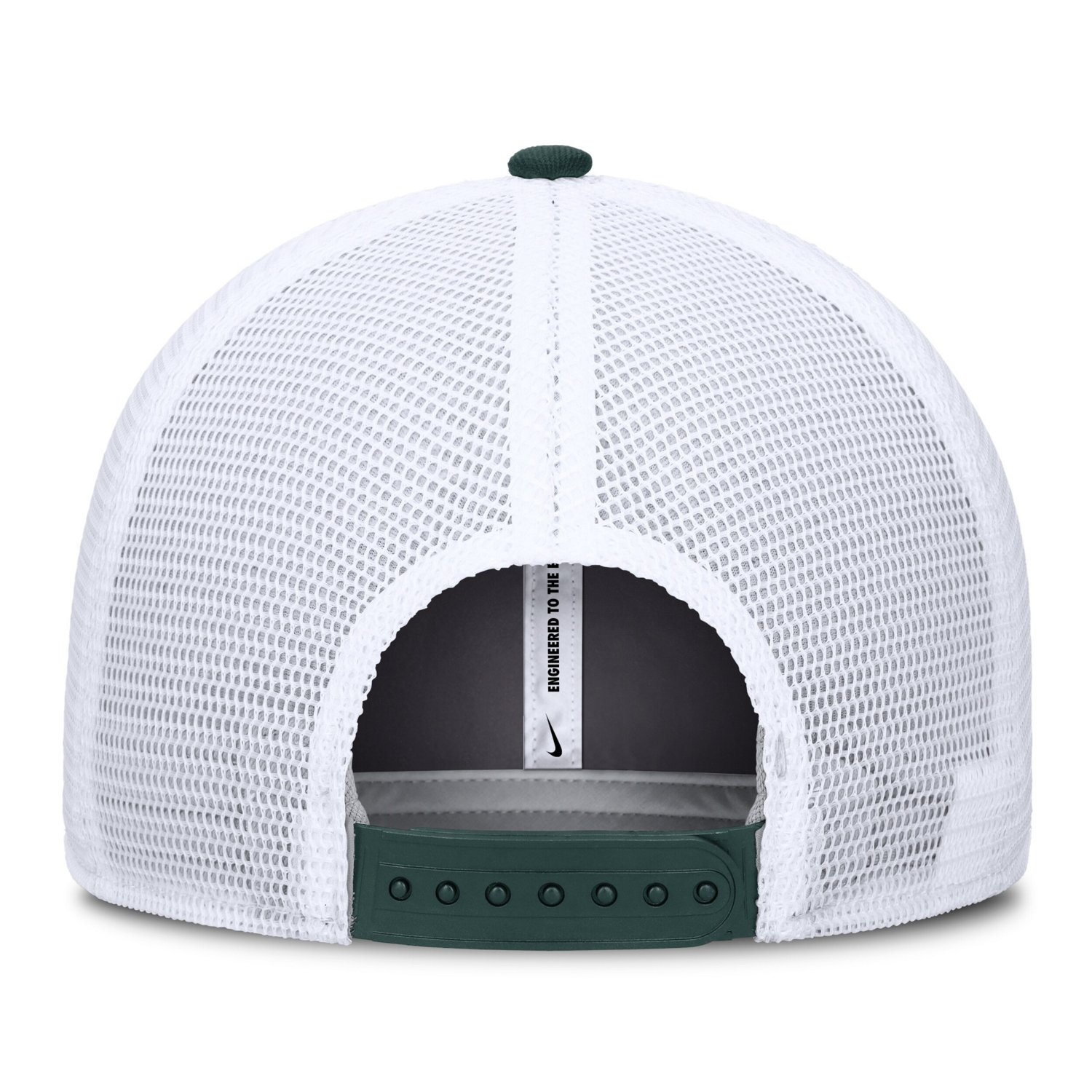 Nike White Michigan State Spartans Primetime Rise City Trucker Adjustable Hat