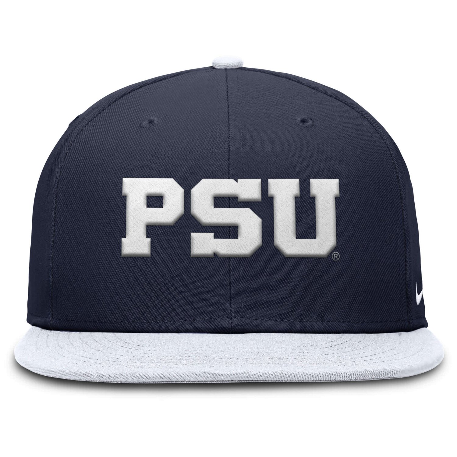 Nike White Penn State Nittany Lions Two-Tone Primetime Performance Fitted Hat