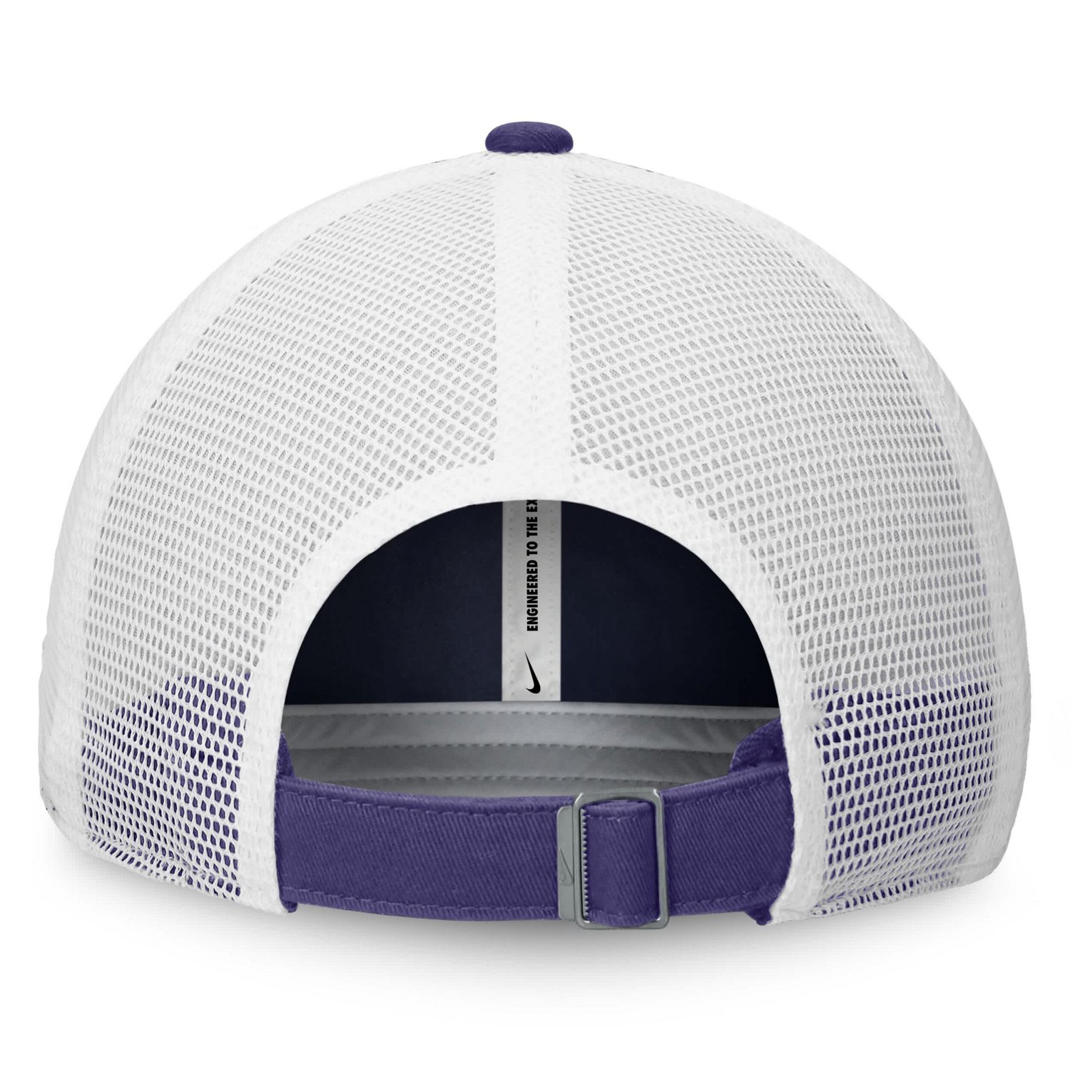 Nike White Tampa Bay Rays Rise Adjustable Trucker Hat - view number 4