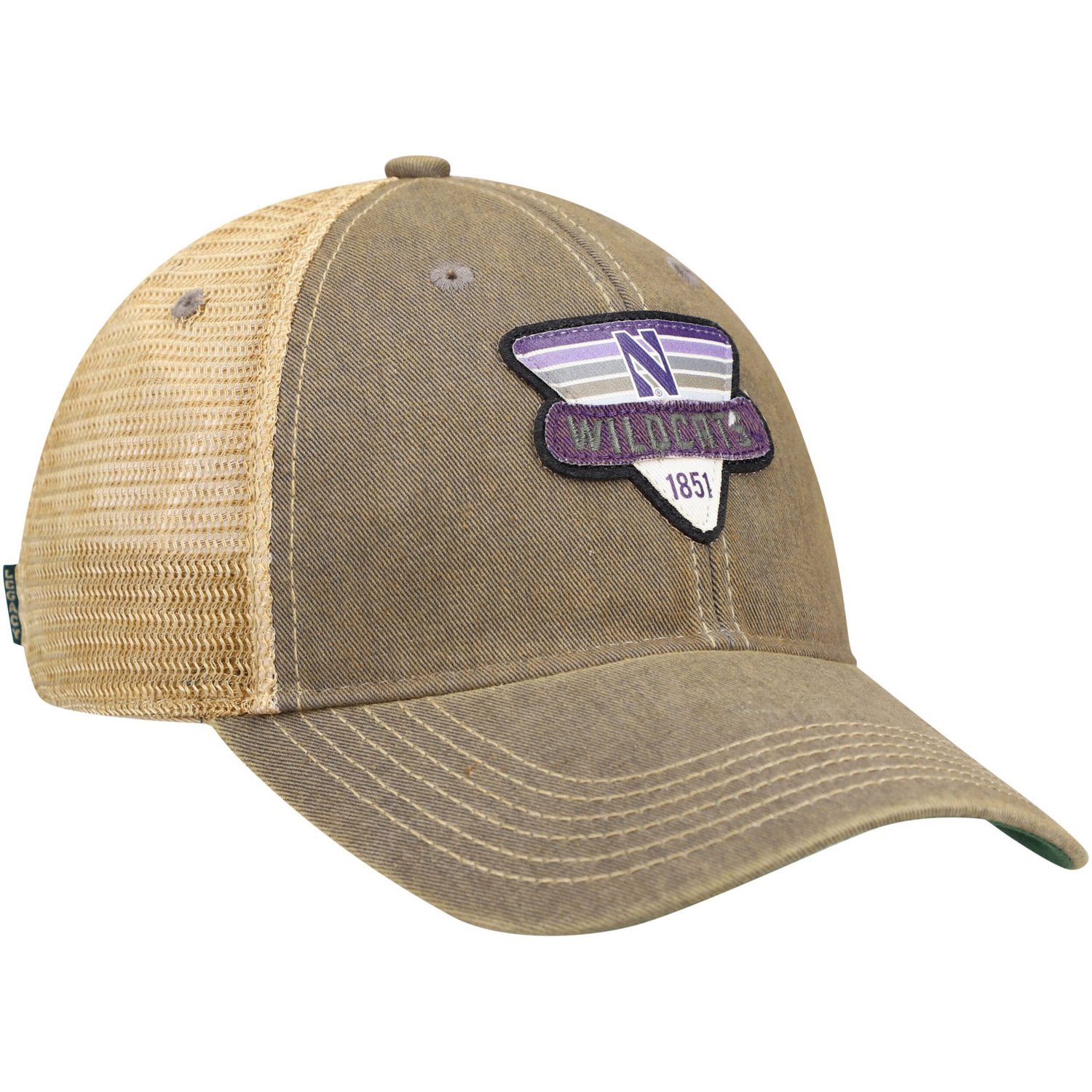 Northwestern Wildcats Legacy Point Old Favorite Trucker Snapback Hat - view number 3