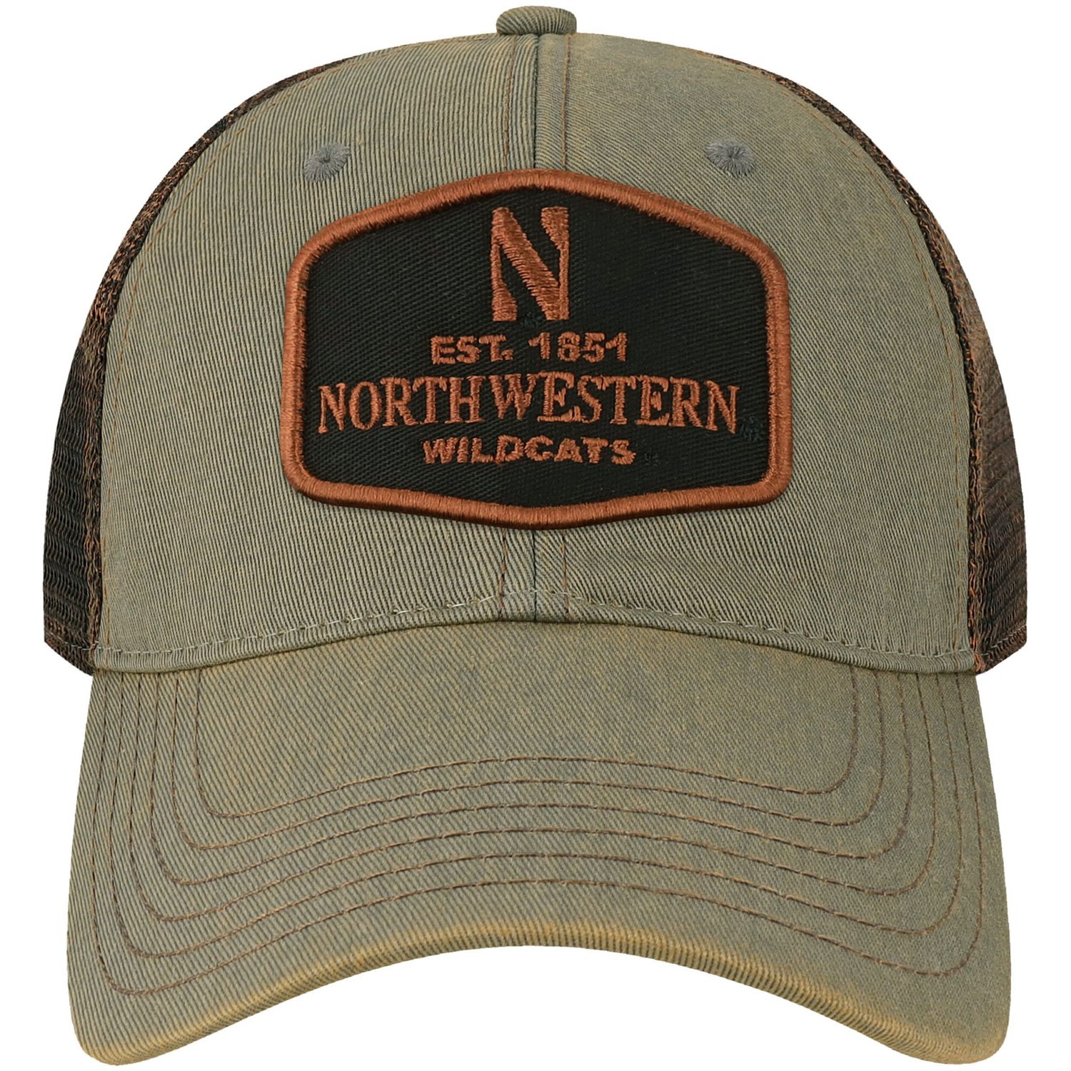 Northwestern Wildcats Practice Old Favorite Trucker Snapback Hat - view number 2