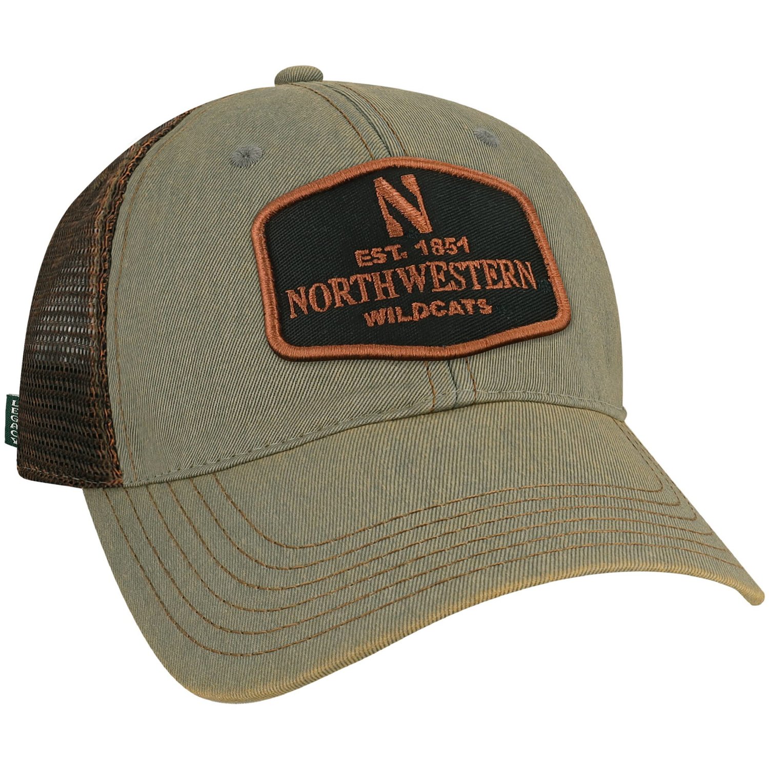 Northwestern Wildcats Practice Old Favorite Trucker Snapback Hat - view number 3