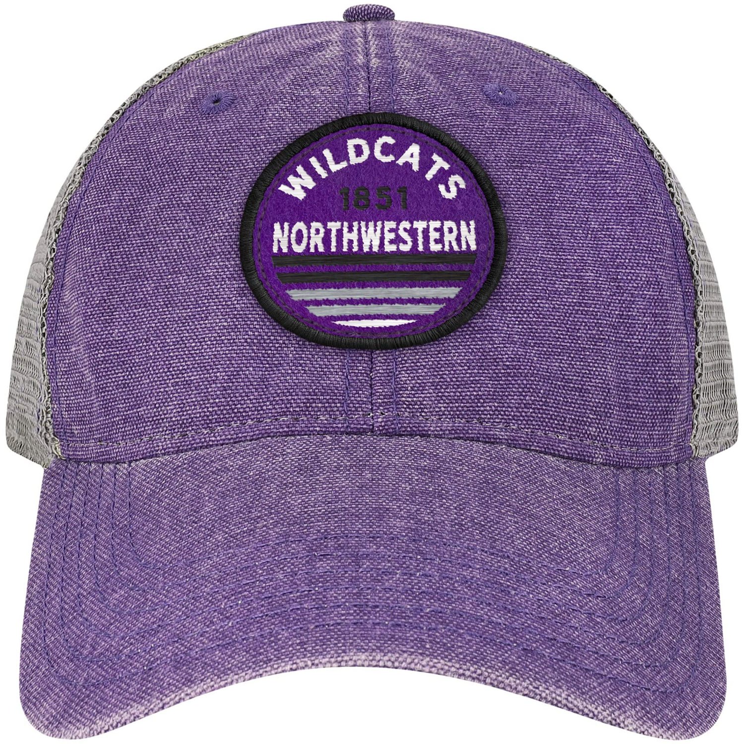 Northwestern Wildcats Sunset Dashboard Trucker Snapback Hat - view number 2