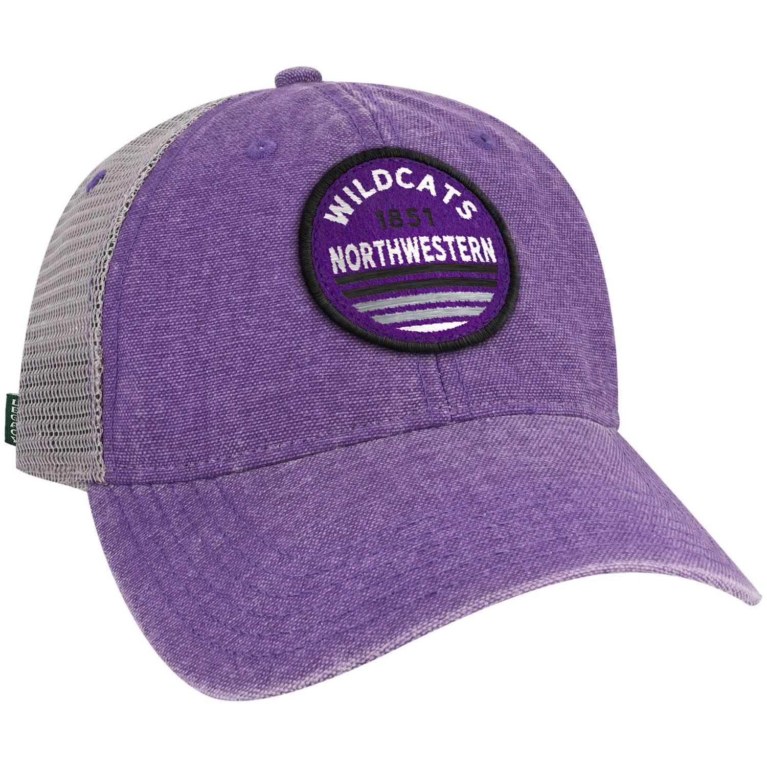 Northwestern Wildcats Sunset Dashboard Trucker Snapback Hat - view number 3