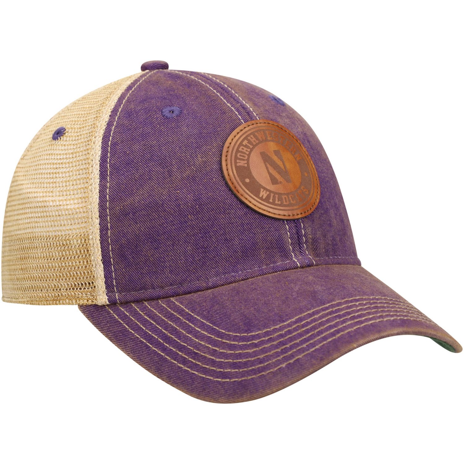 Northwestern Wildcats Target Old Favorite Trucker Snapback Hat - view number 3