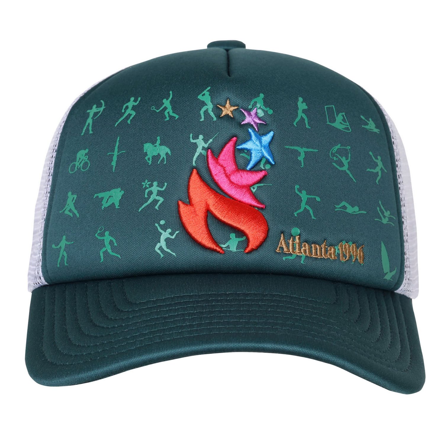 Outerstuff Atlanta 1996 Olympic Games Trucker Adjustable Hat - view number 2