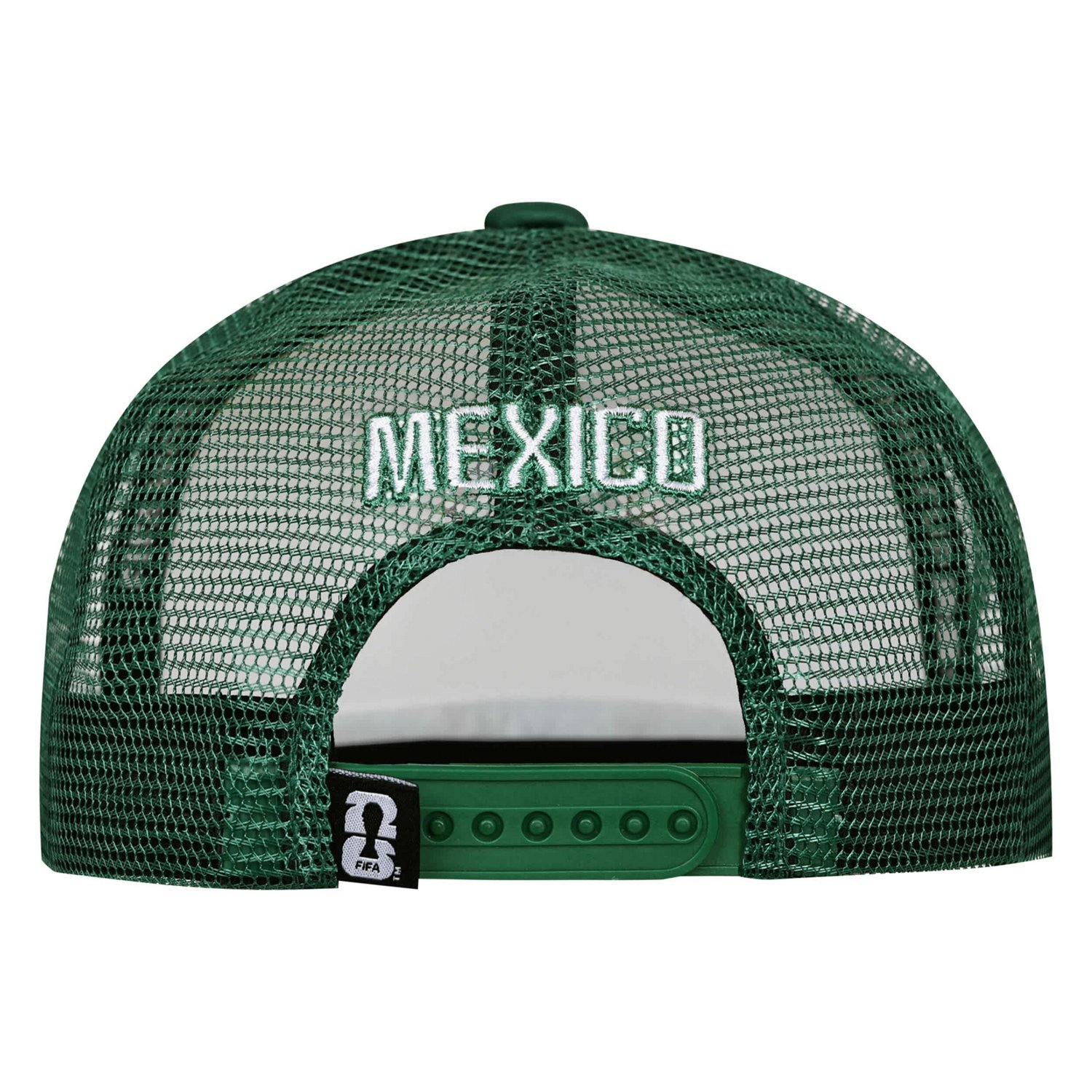 Outerstuff Green Mexico National Team Defender Adjustable Trucker Hat - view number 3