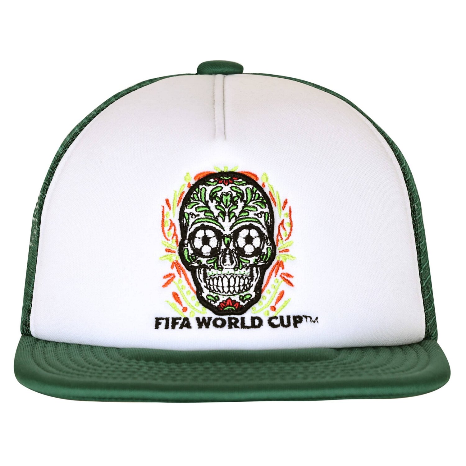 Outerstuff Green Mexico National Team Defender Adjustable Trucker Hat - view number 2