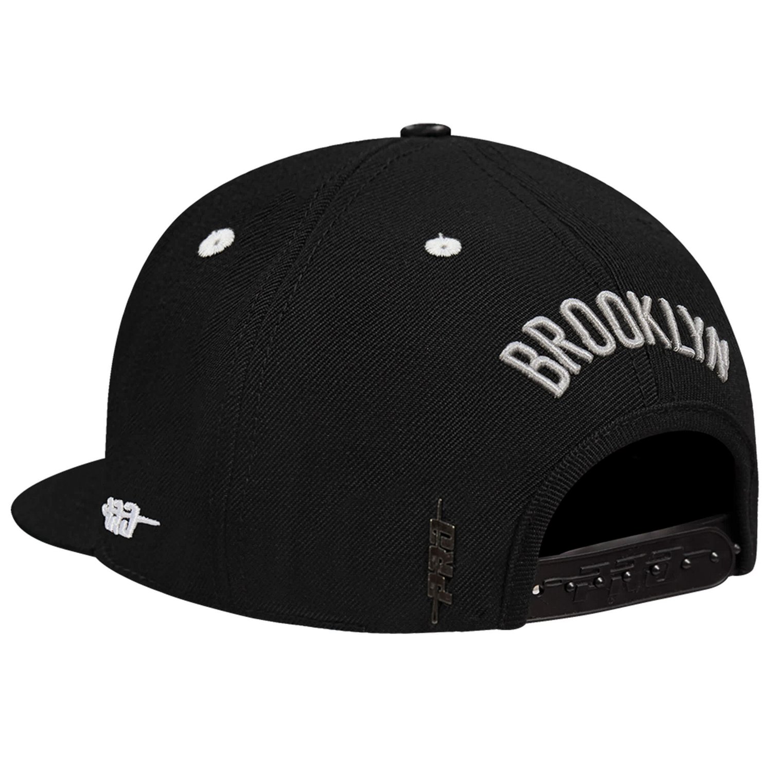 Pro Standard Brooklyn Nets French Terry Snapback Hat - view number 4