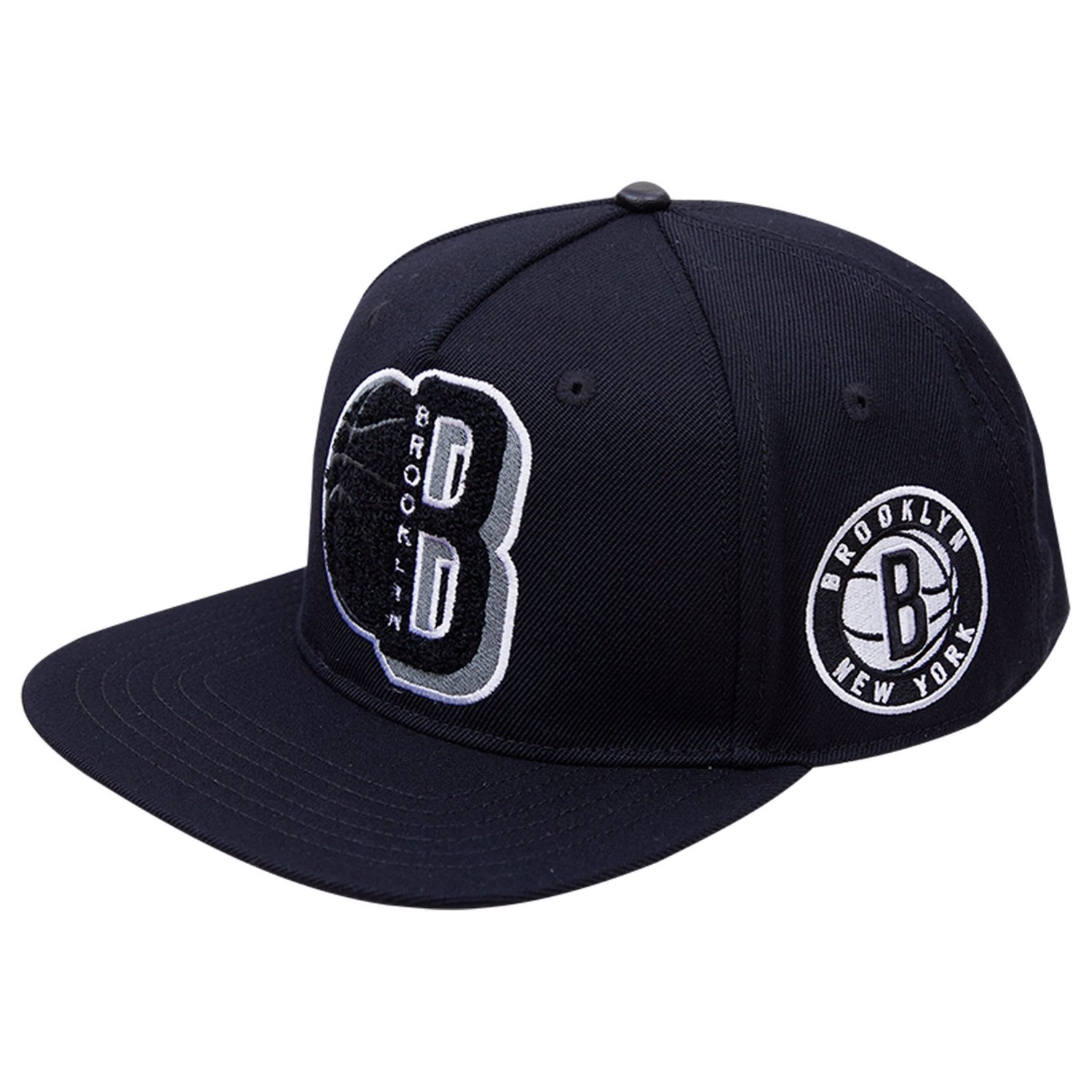 Pro Standard Brooklyn Nets Mashup Logos Snapback Hat