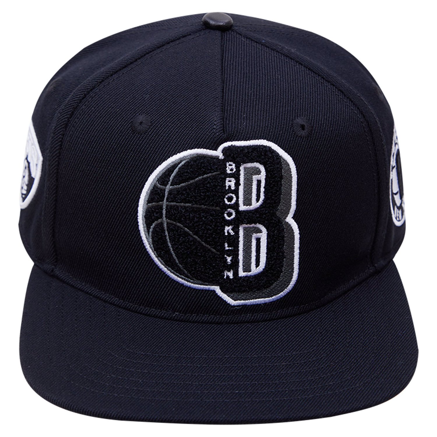 Pro Standard Brooklyn Nets Mashup Logos Snapback Hat - view number 2