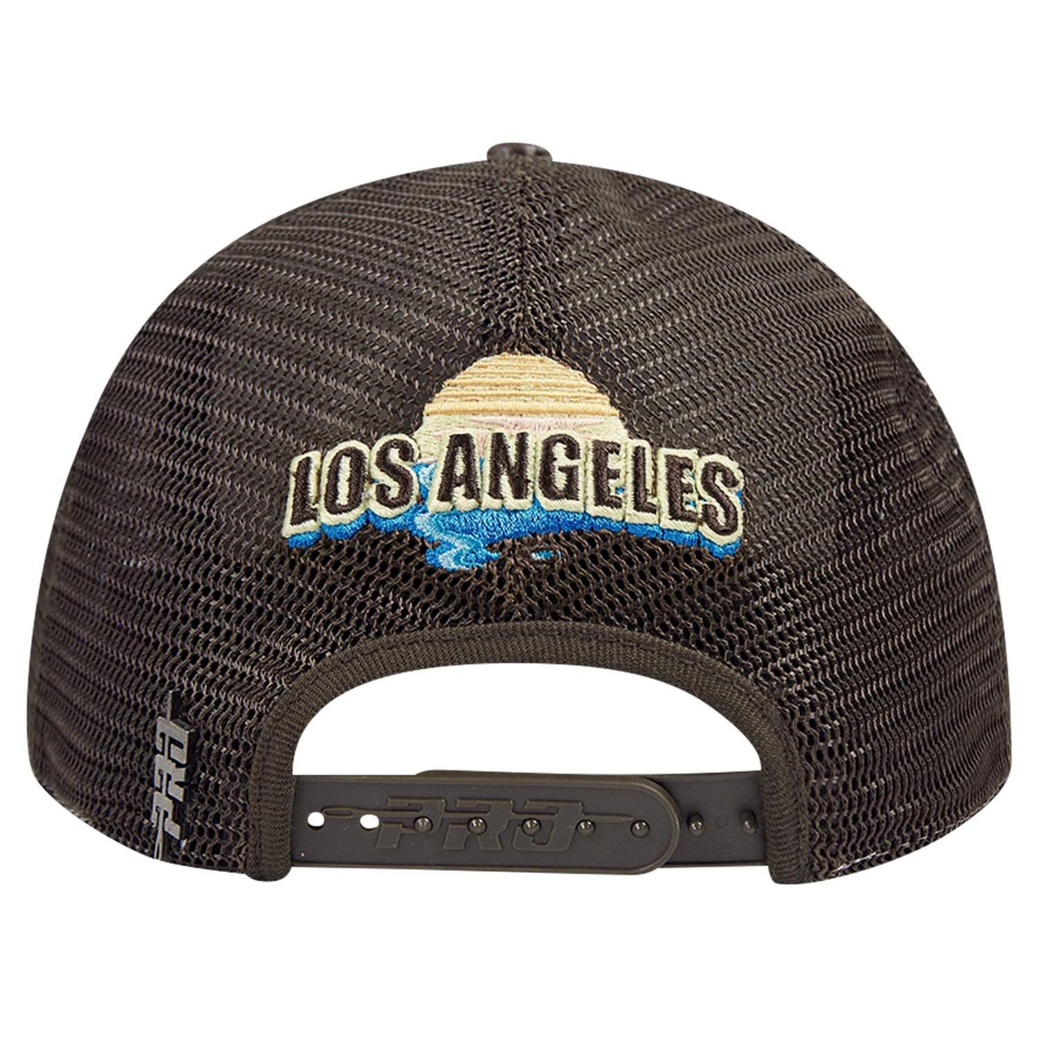 Pro Standard Brown Los Angeles Lakers Glint Sunset Snapback Hat - view number 4