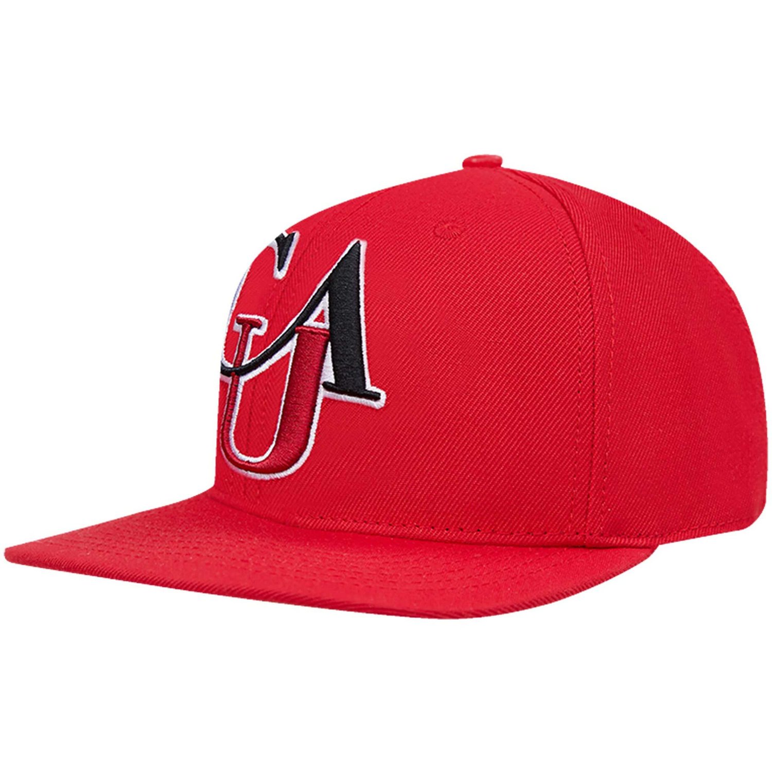 Pro Standard Clark Atlanta Panthers Arch Over Logo Evergreen Snapback Hat - view number 3
