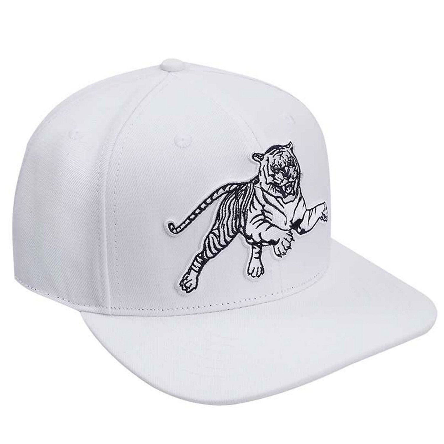 Pro Standard Jackson State Tigers Mascot Evergreen Wool Snapback Hat