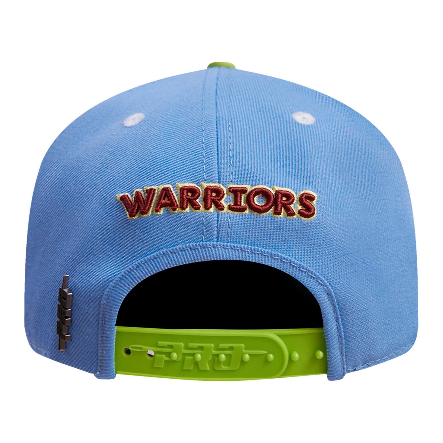 Pro Standard Light Green Golden State Warriors Retro Program 2-Tone Snapback Hat - view number 4