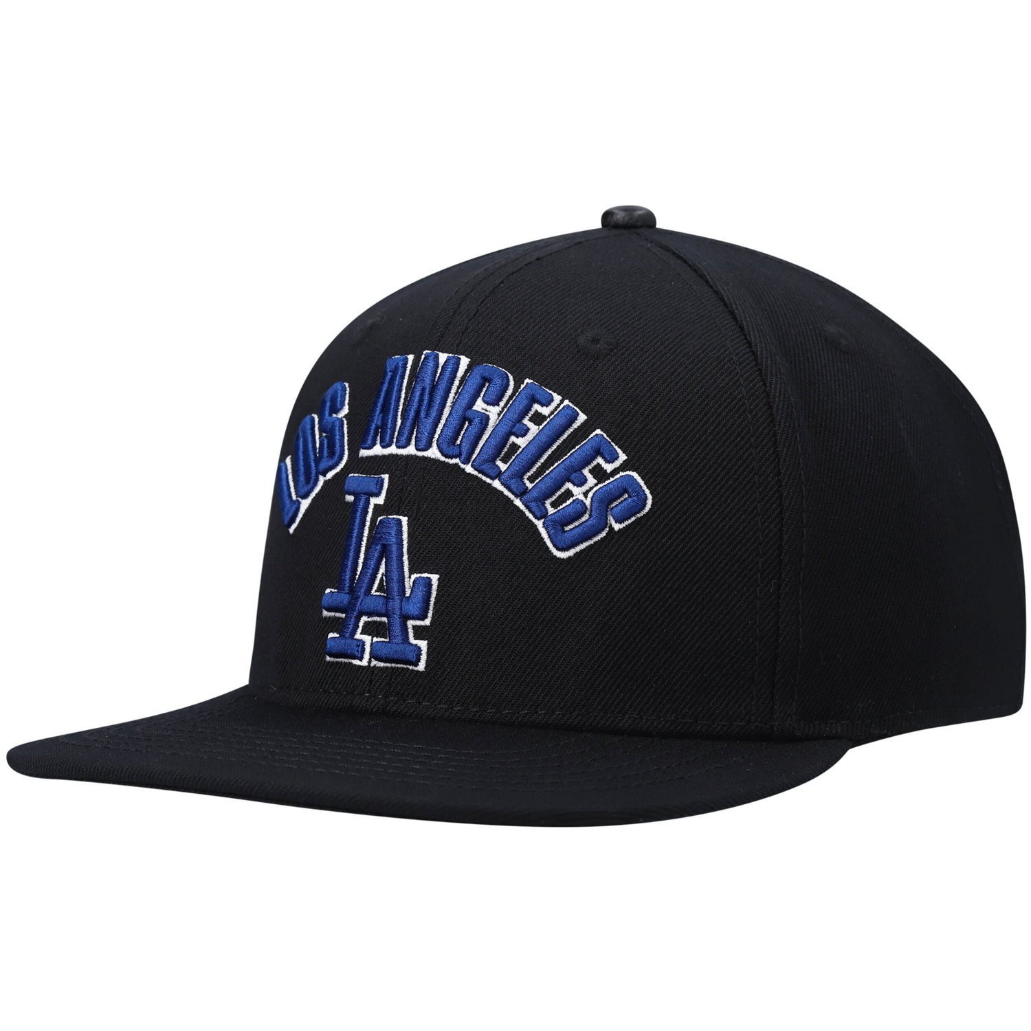 Pro Standard Los Angeles Dodgers Stacked Logo Snapback Hat                                                                       - view number 3