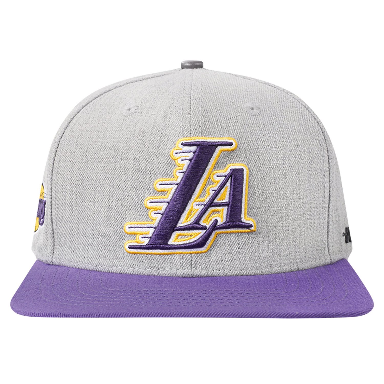 Pro Standard Los Angeles Lakers Classic Logo Two-Tone Snapback Hat - view number 2