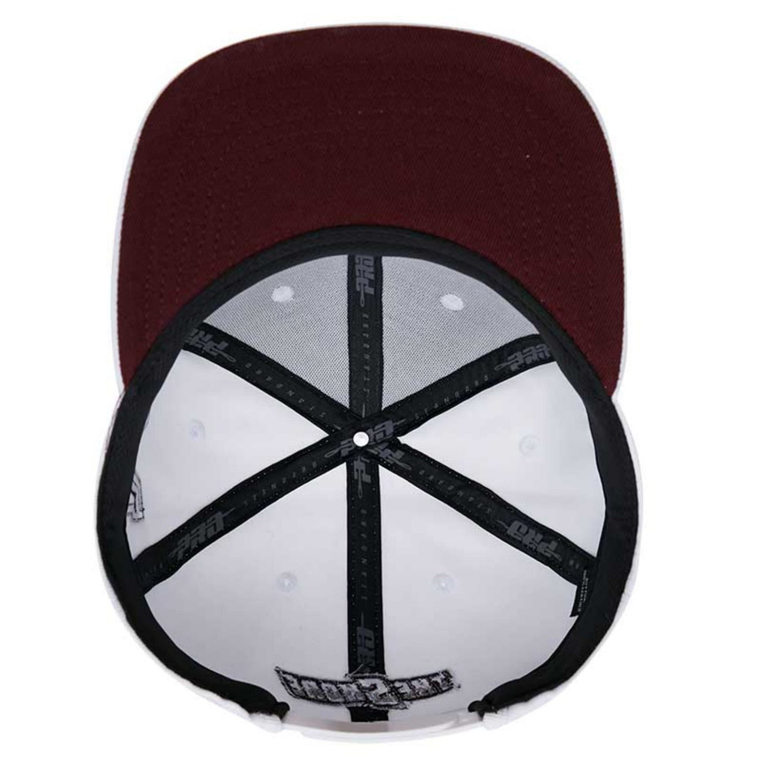 Pro Standard Maryland Eastern Shore Hawks Mascot Evergreen Wool Snapback Hat                                                     - view number 4
