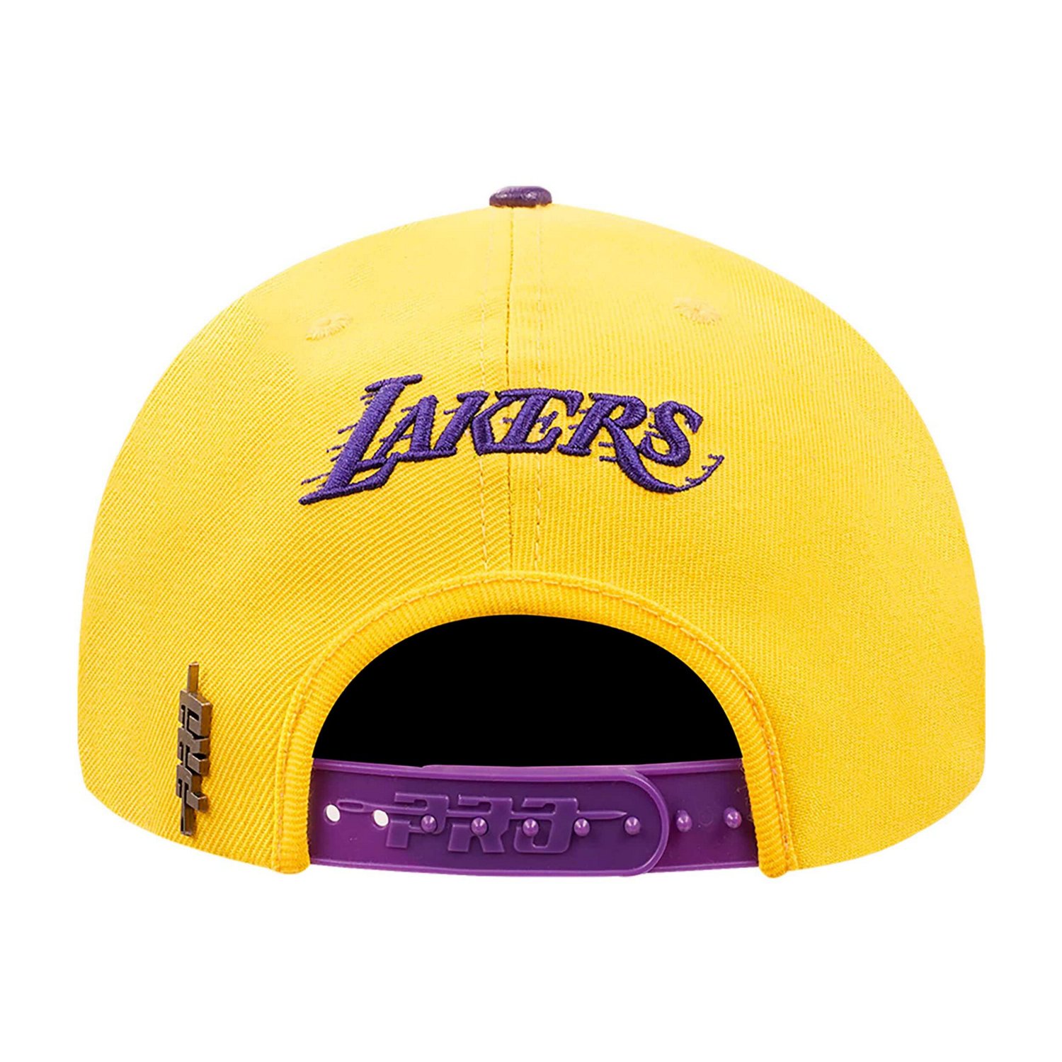 Pro Standard Purple Los Angeles Lakers Logo Morph Snapback Hat - view number 4