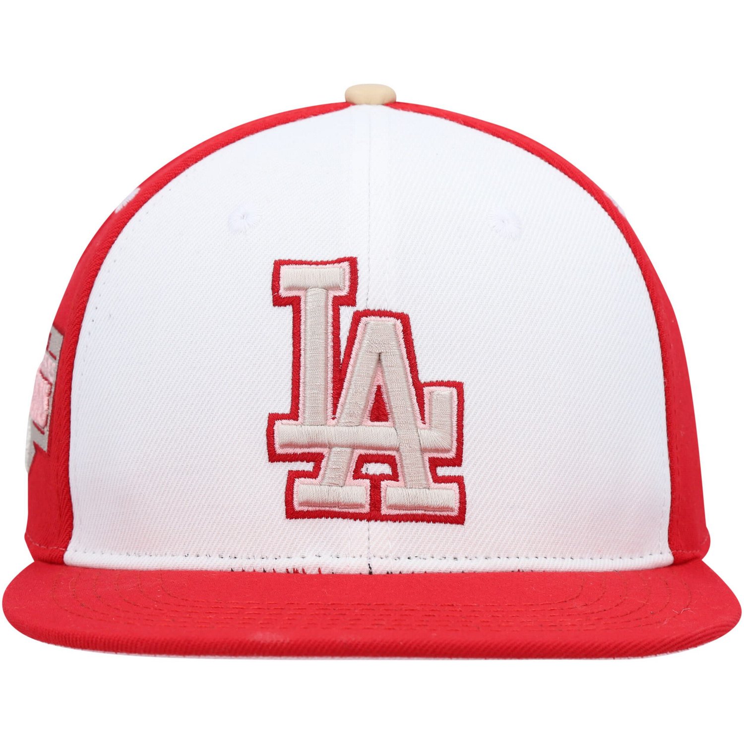 Pro Standard /Red Los Angeles Dodgers Strawberry Ice Cream Drip Snapback Hat - view number 2