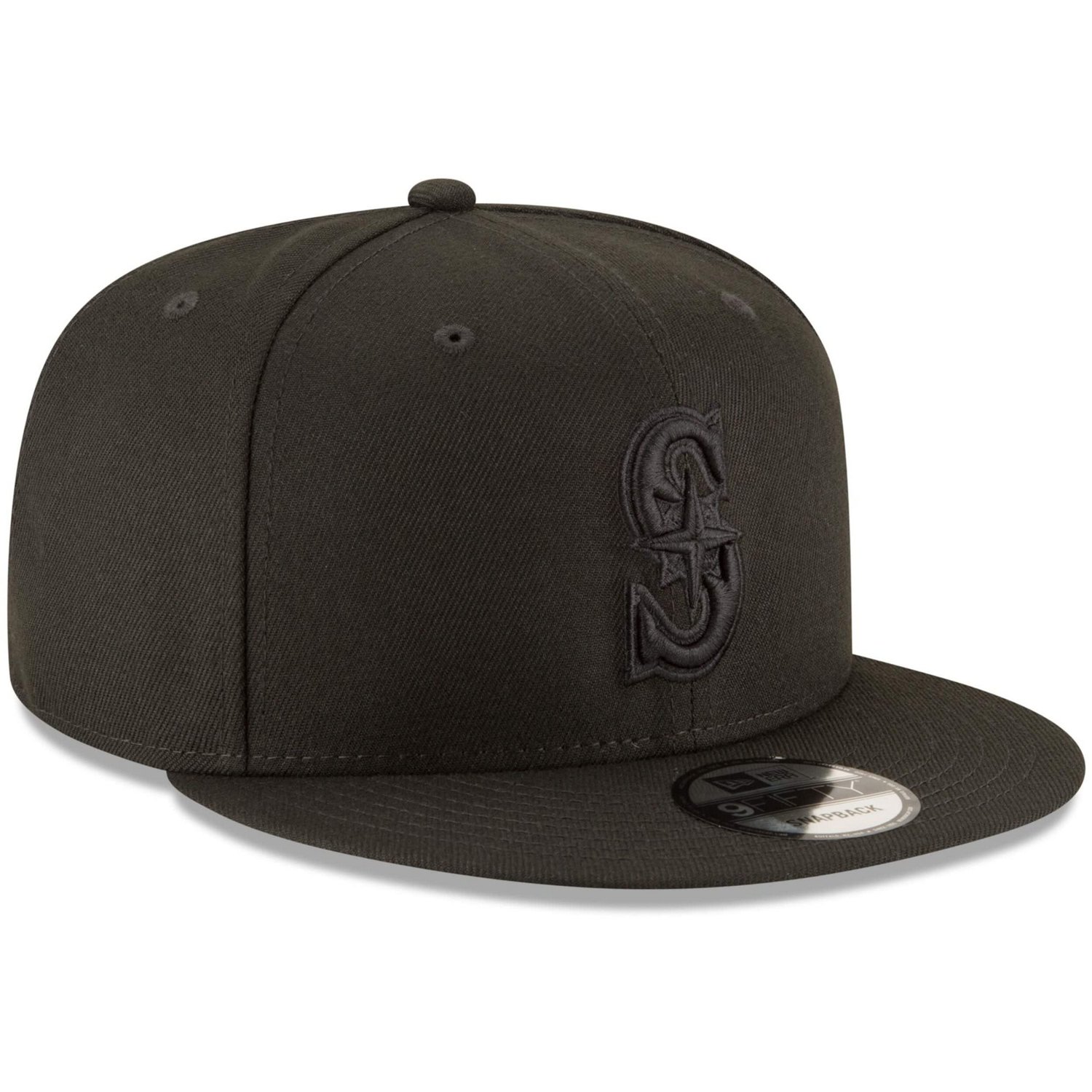 Seattle Mariners New Era on 9FIFTY Team Snapback Adjustable Hat - - view number 3