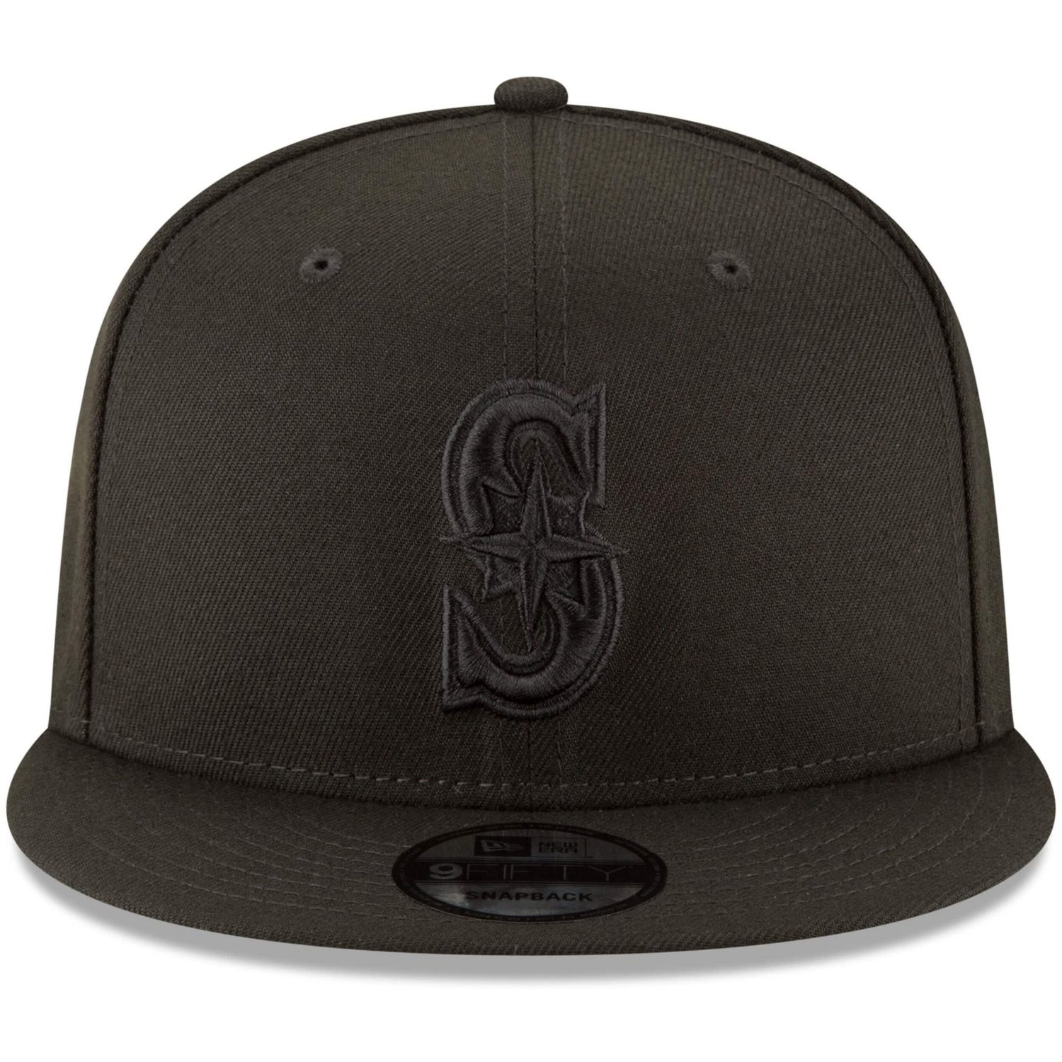 Seattle Mariners New Era on 9FIFTY Team Snapback Adjustable Hat - - view number 2