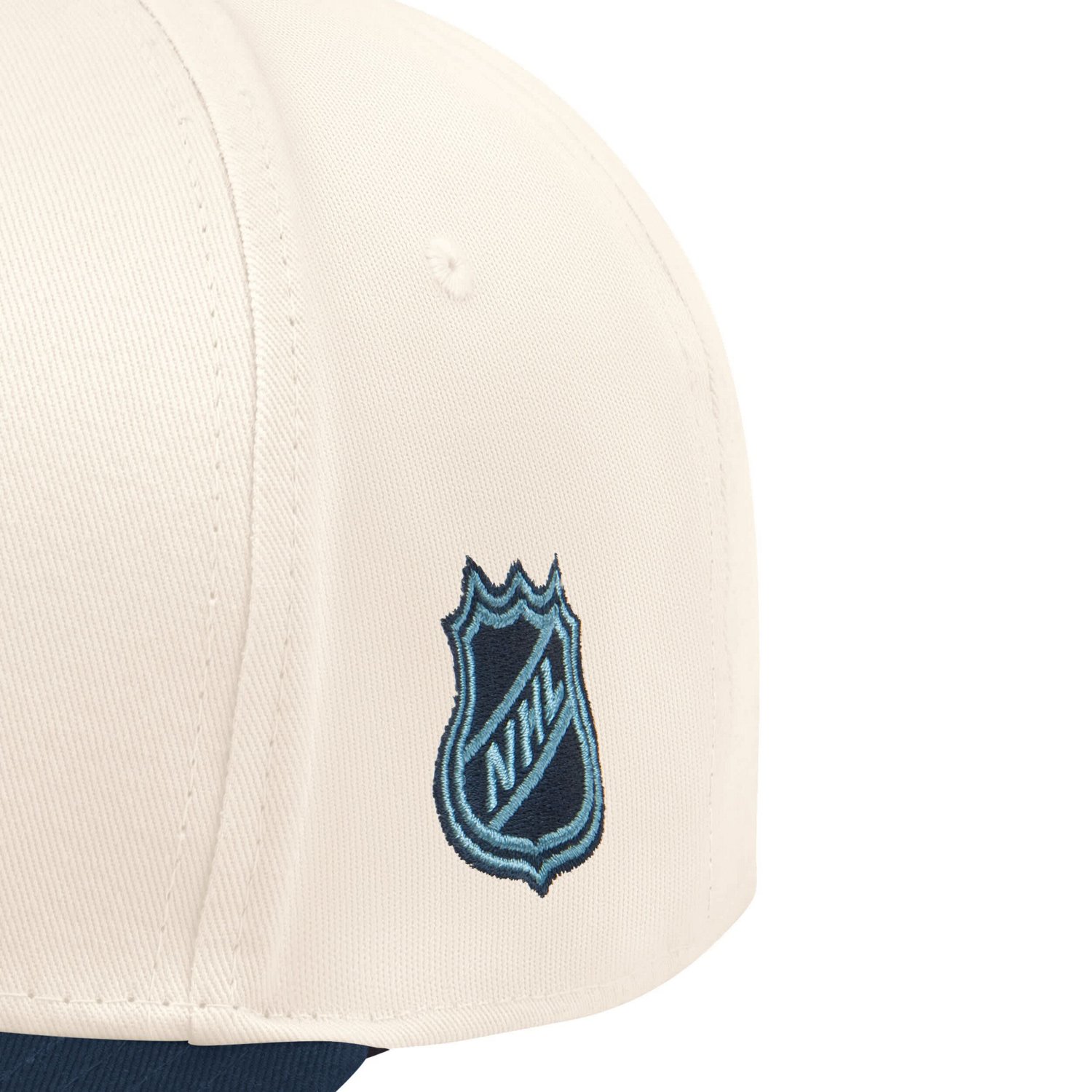 Starter Navy Chicago Blackhawks Blue Wave Classic Adjustable Hat - view number 3