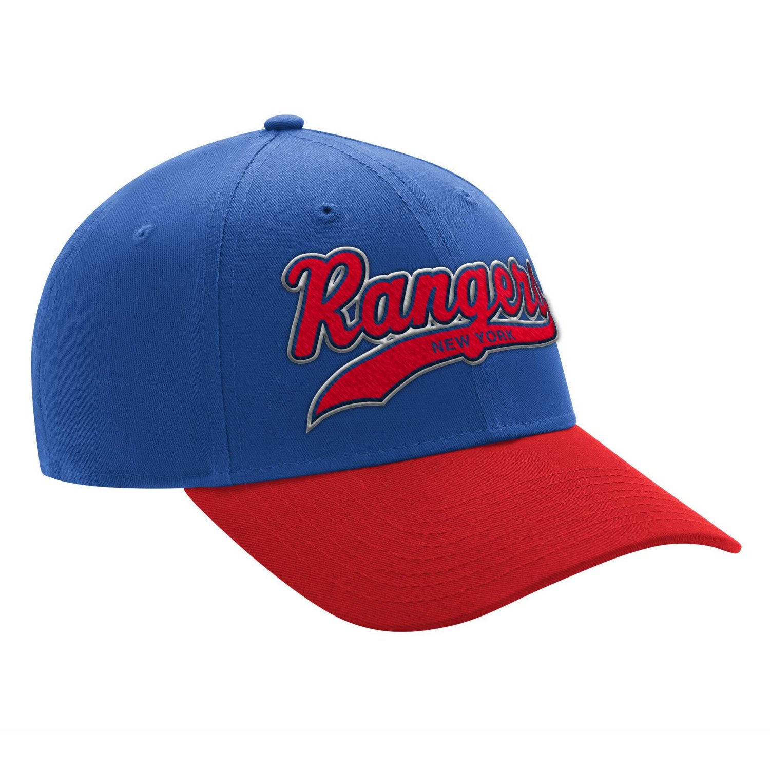 Starter Red New York Rangers Two-Tone Tailsweep Mascot Adjustable Hat