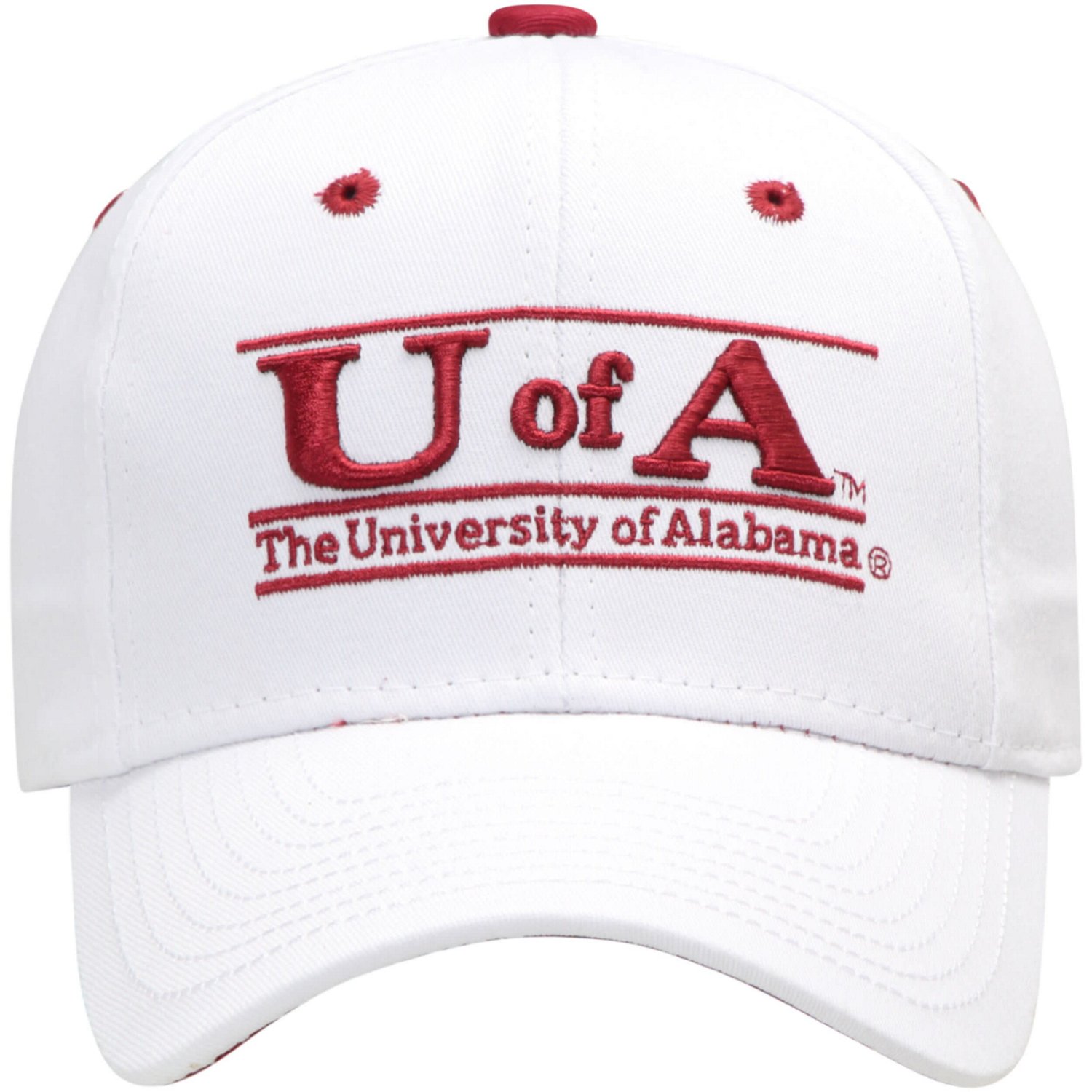 The Game Alabama Crimson Tide U of A Classic Bar Adjustable Snapback Hat - view number 2