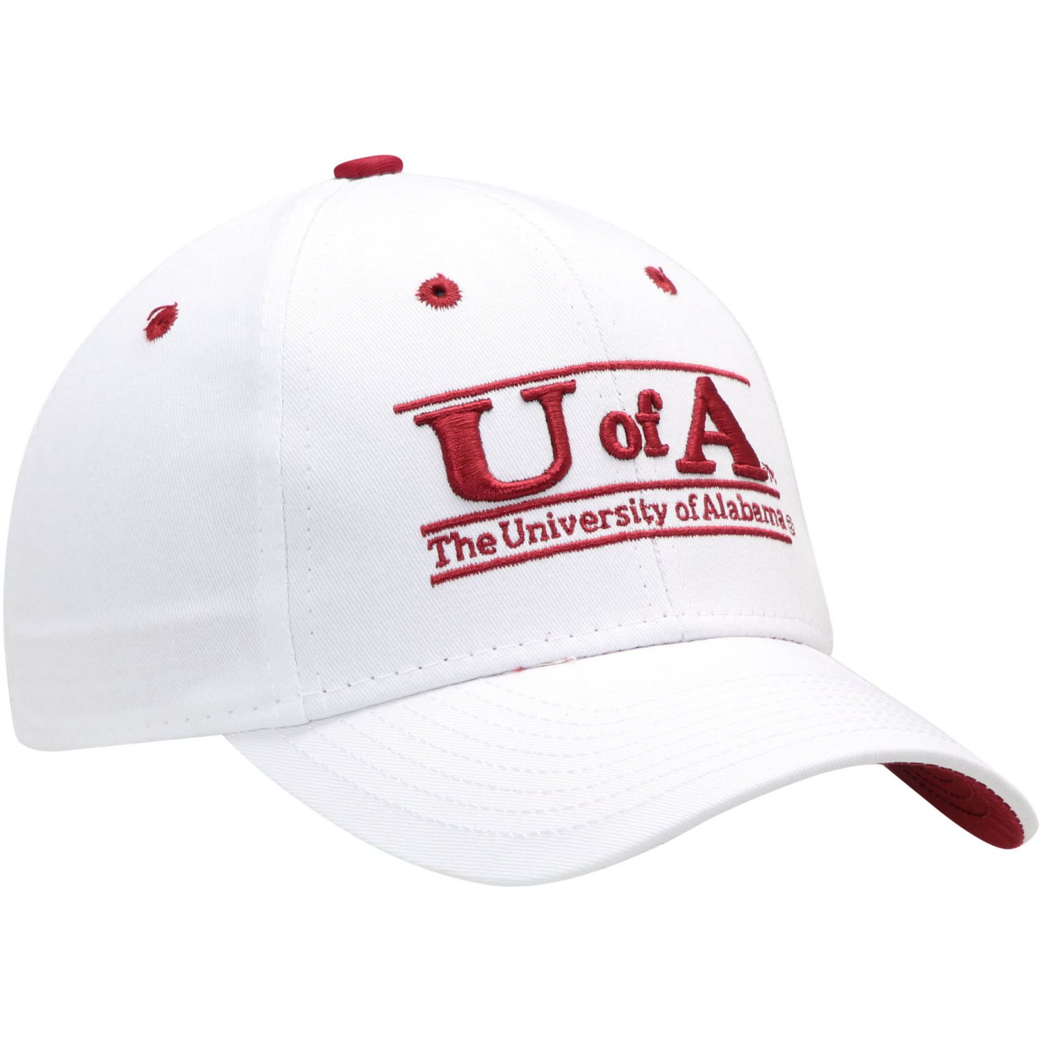 The Game Alabama Crimson Tide U of A Classic Bar Adjustable Snapback Hat - view number 3