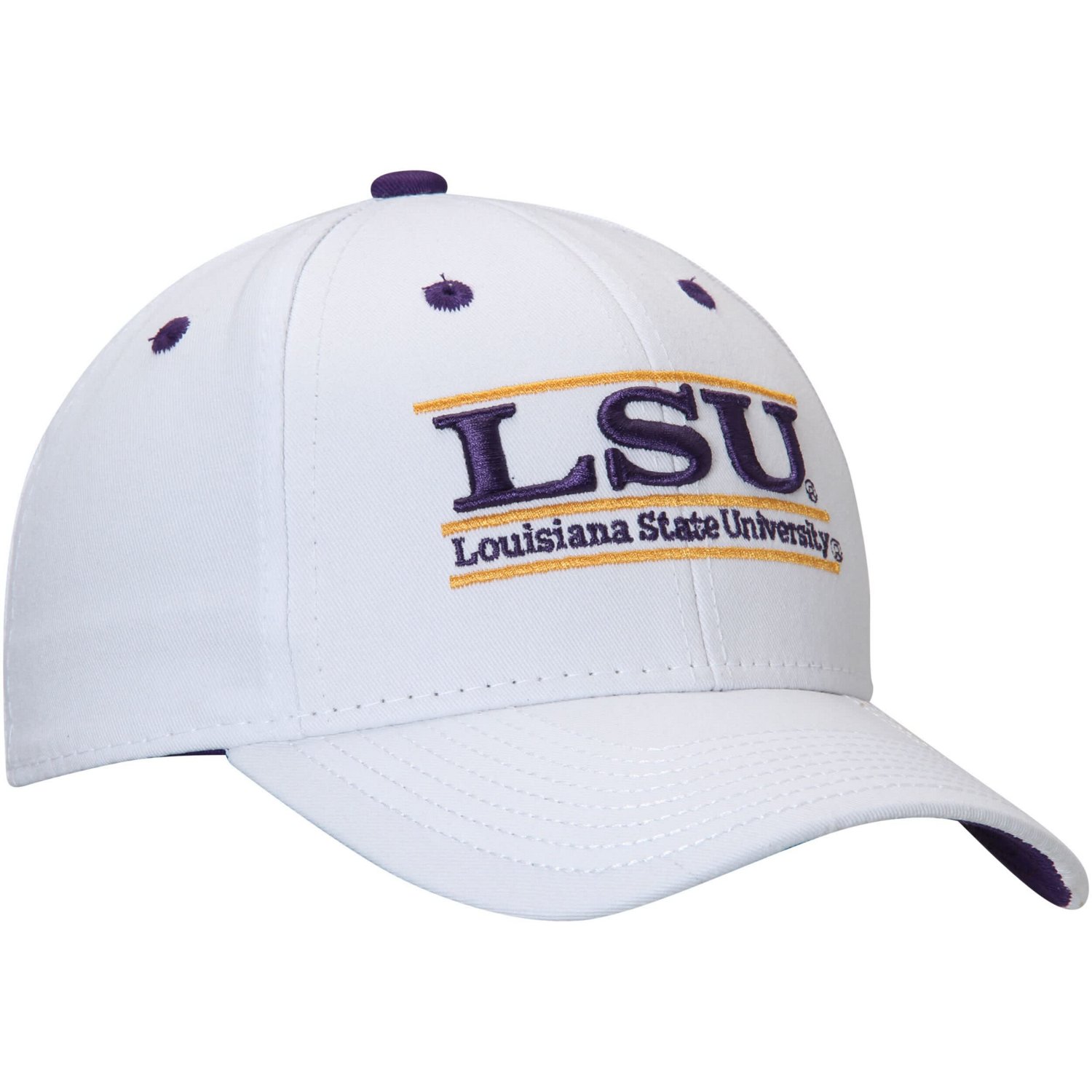 The Game LSU Tigers Classic Bar Adjustable Snapback Hat                                                                          - view number 3