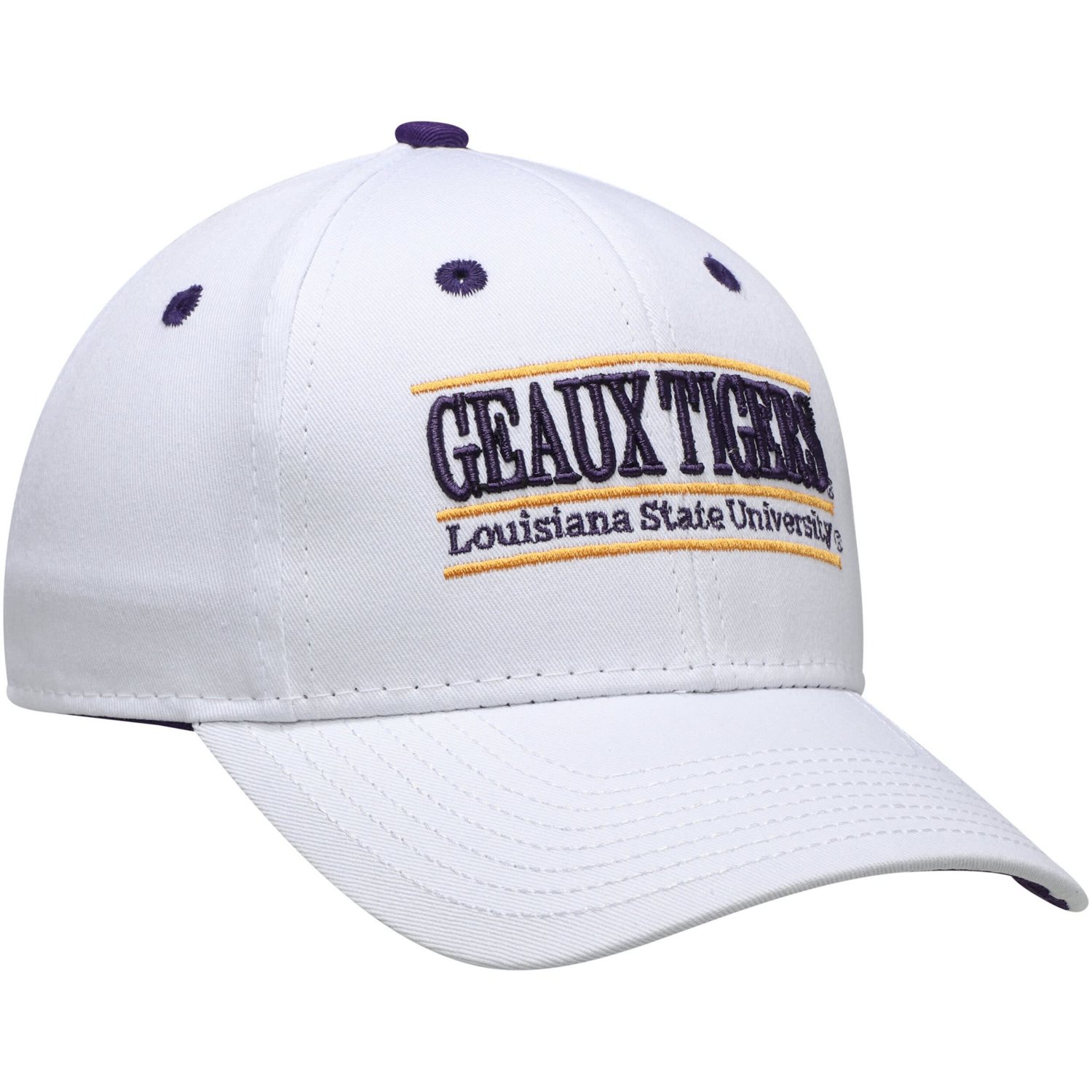 The Game LSU Tigers Geaux Classic Bar Adjustable Snapback Hat                                                                    - view number 3