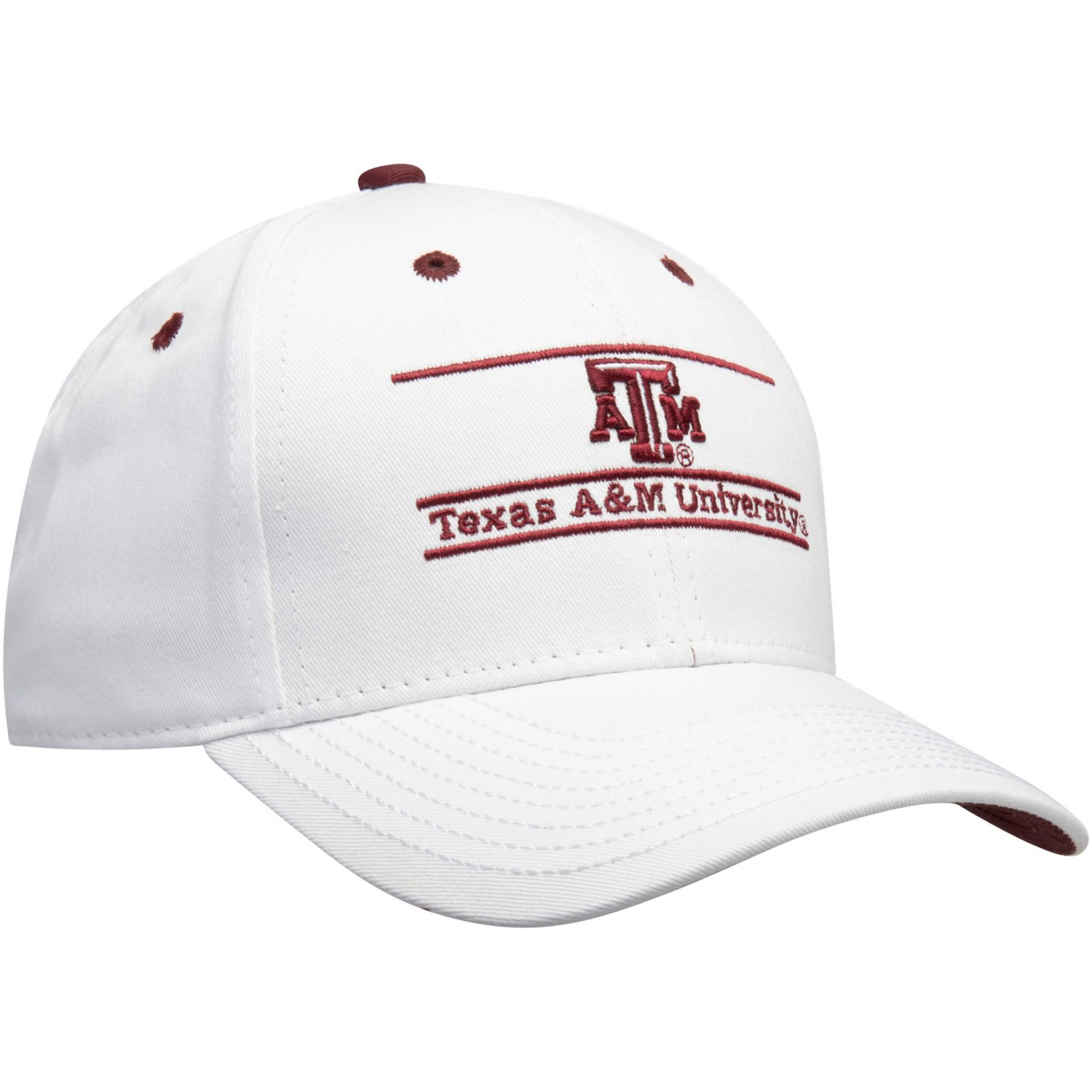 The Game Texas AM Aggies ATM Classic Bar Adjustable Snapback Hat - view number 3