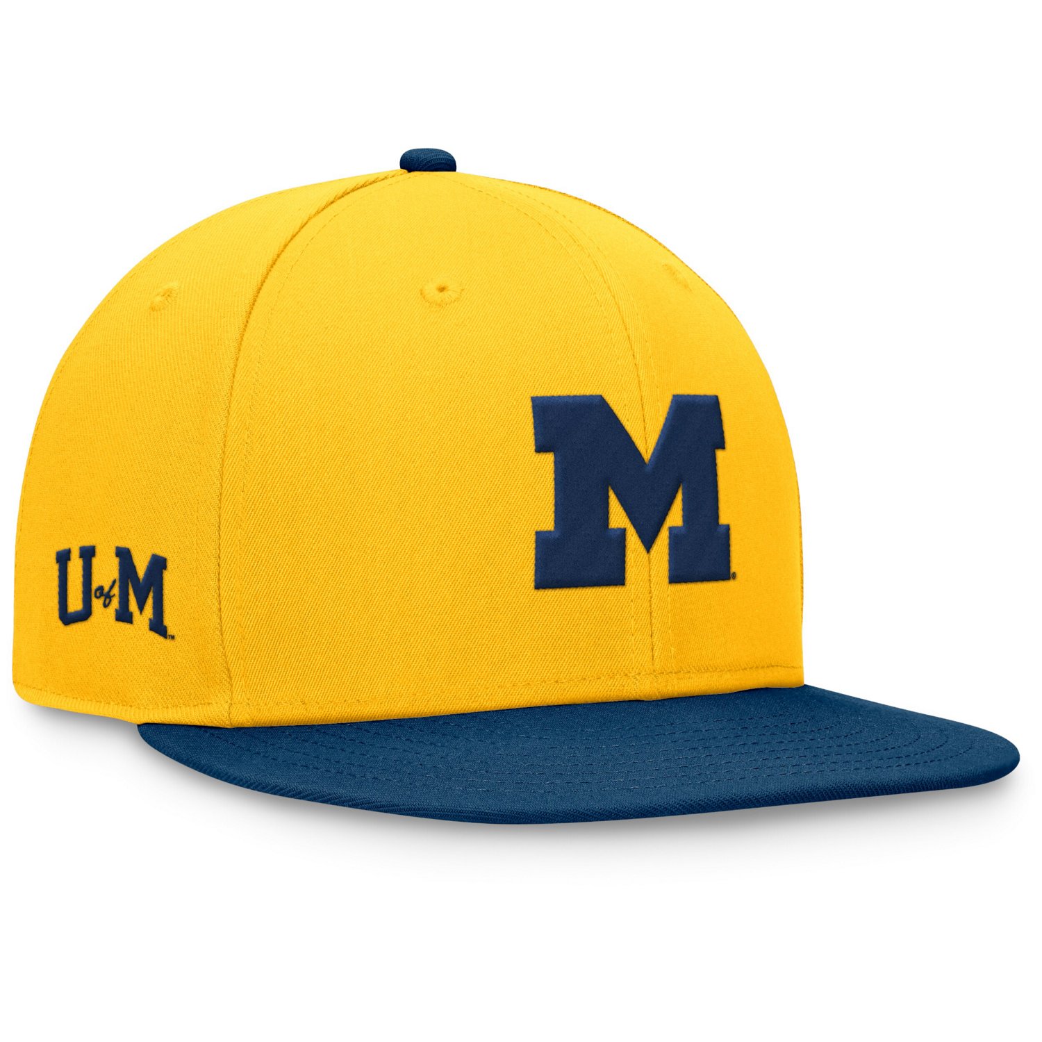 Top of the World / Michigan Wolverines Rally Two-Tone Fitted Hat